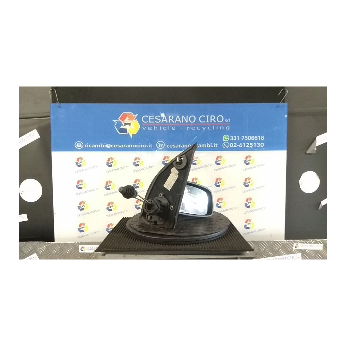 RETROVISORE EST. DX. 143 FIAT PANDA (2Q) (09/03-12/10) 187A1000 735357185