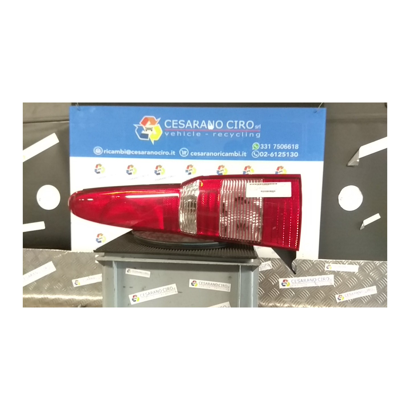 FANALE POST. DX. 161 FIAT PANDA (2Q) (09/03-12/10) 187A1000 51705458