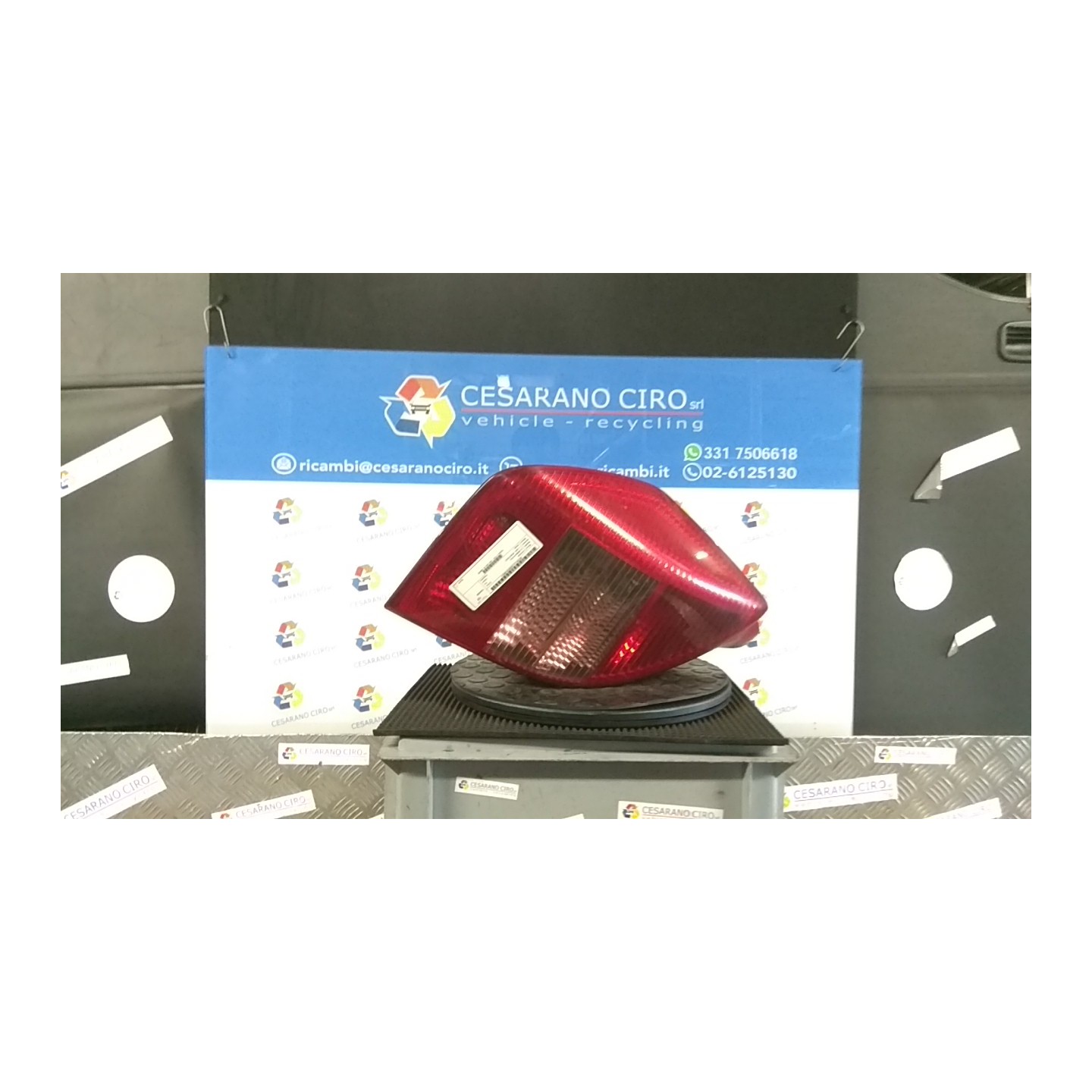 FANALE POST. CAN CAN SX. 212 CITROEN C2 (09/03-01/10) FANAL 6350Y0