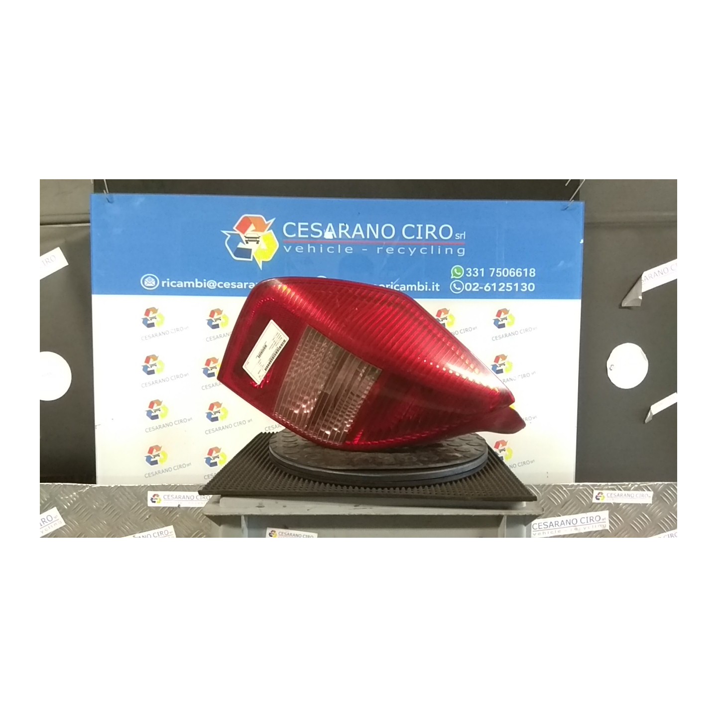 FANALE POST. CAN CAN SX. 212 CITROEN C2 (09/03-01/10) FANAL 6350Y0