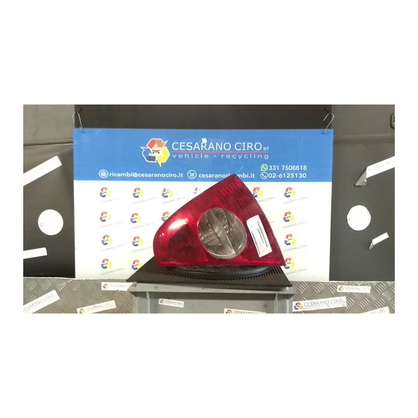 FANALE POST. DX. 309 RENAULT CLIO 2A SERIE (05/01-11/10) D7FG7 8200917487