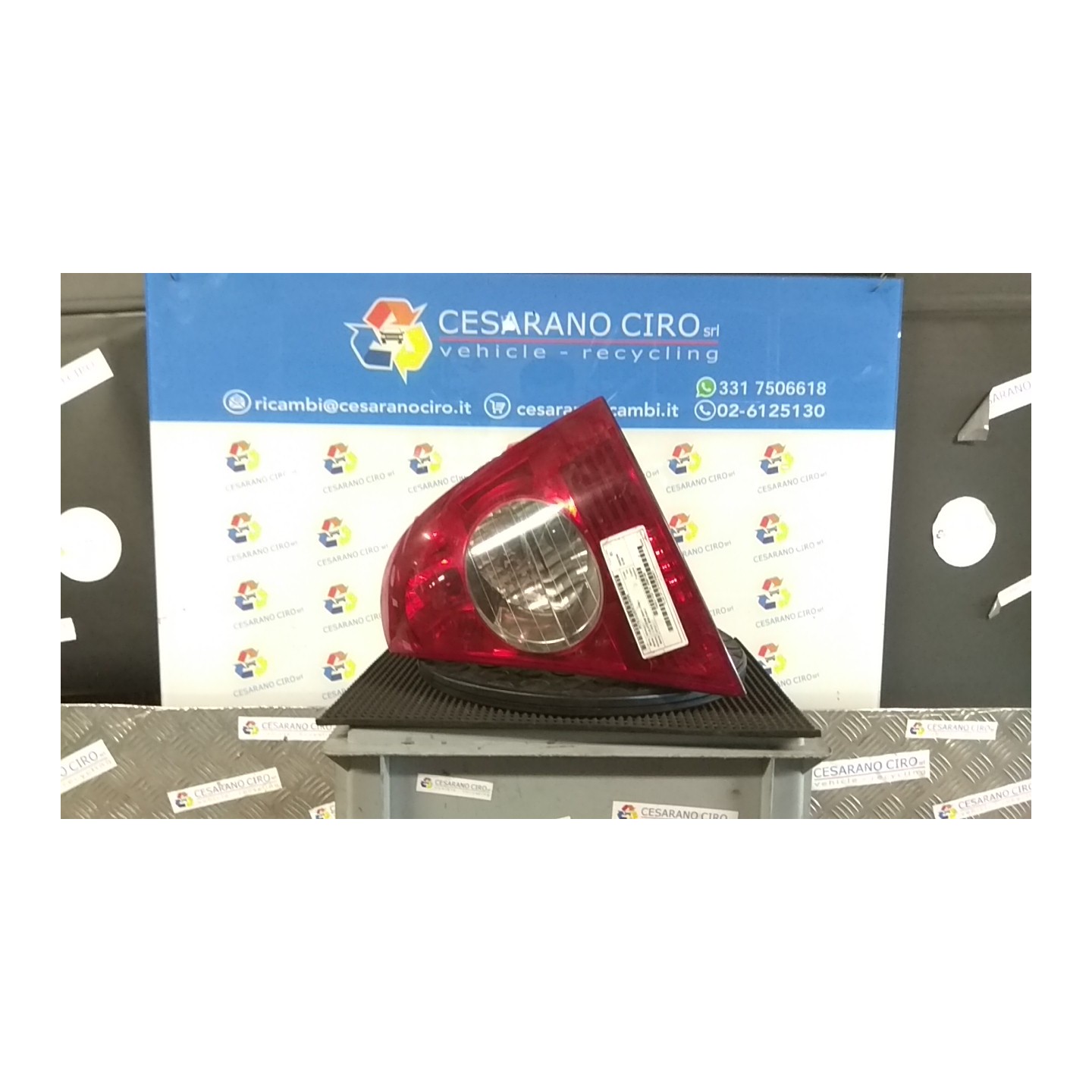 FANALE POST. DX. 309 RENAULT CLIO 2A SERIE (05/01-11/10) D7FG7 8200917487