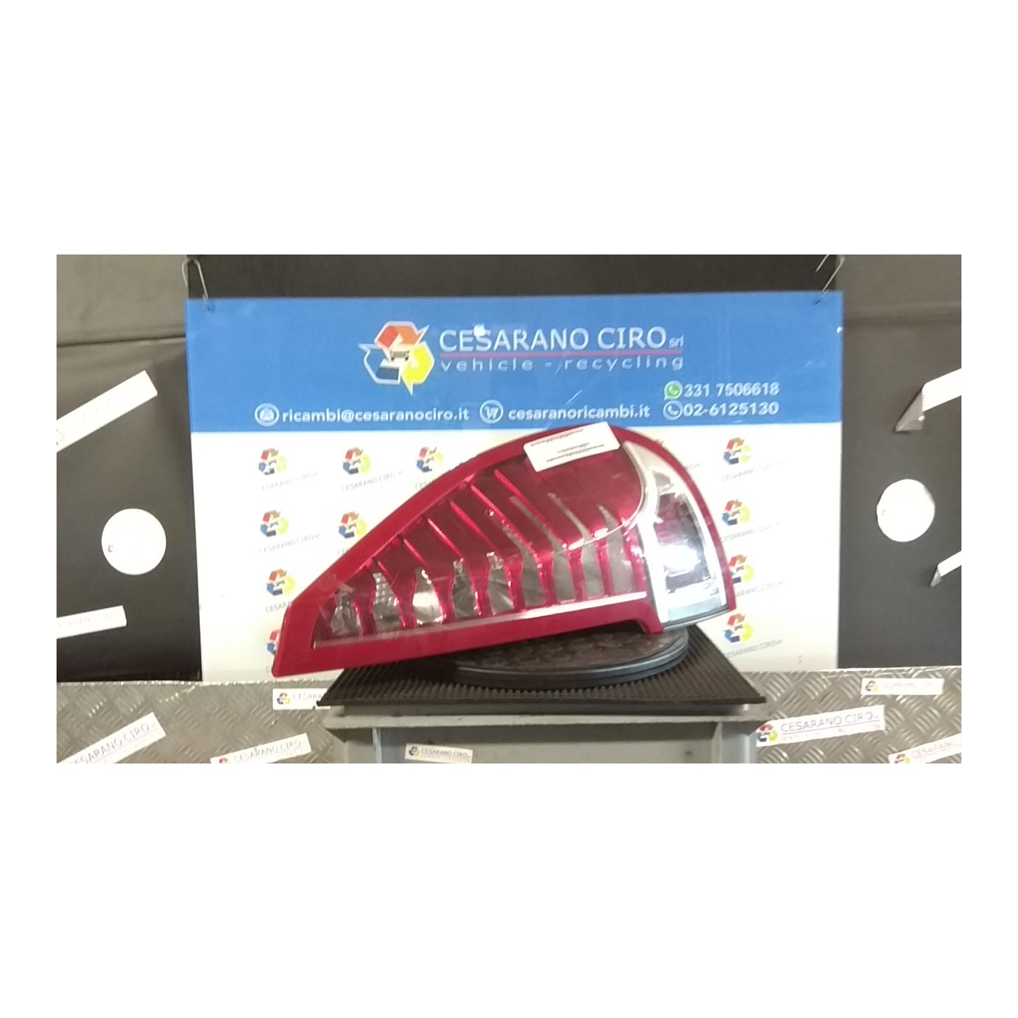 FANALE POST. DX. 311 RENAULT SCENIC 3A SERIE (04/09-10/13) K9KJ8 265500014R