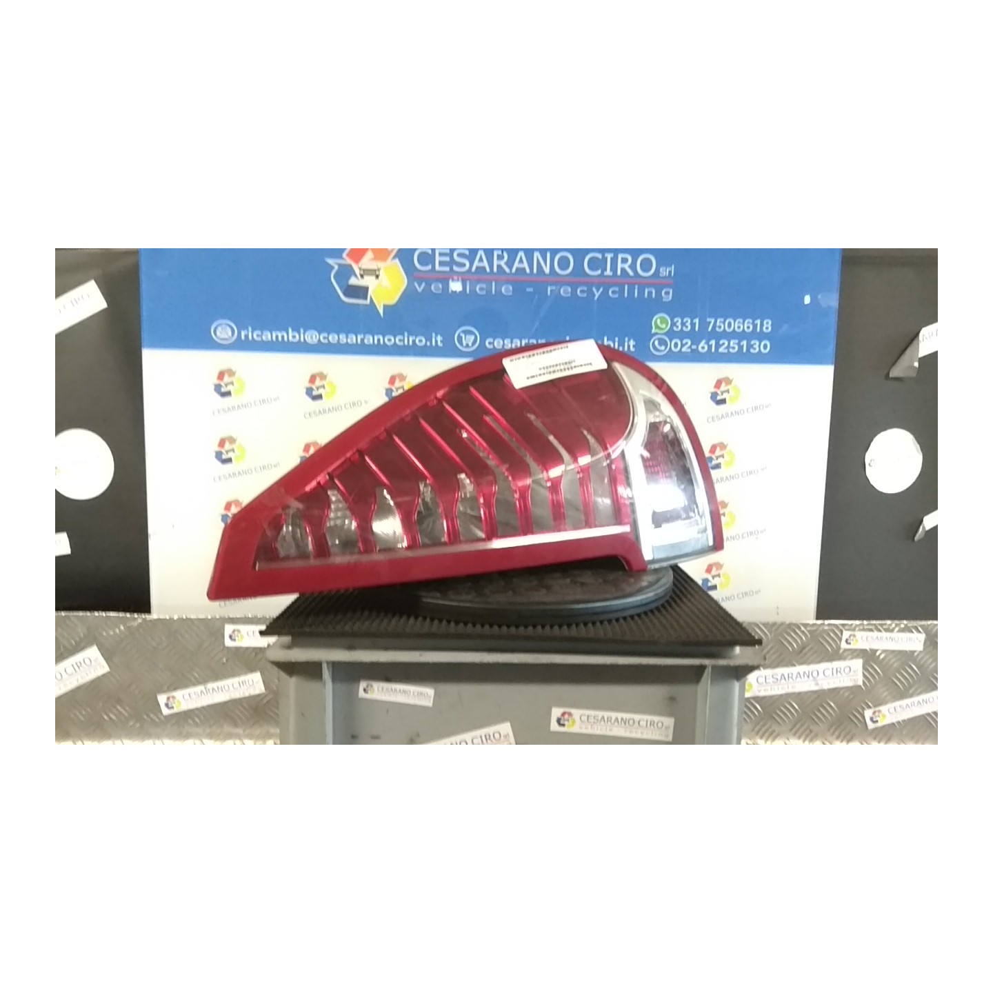 FANALE POST. DX. 311 RENAULT SCENIC 3A SERIE (04/09-10/13) K9KJ8 265500014R