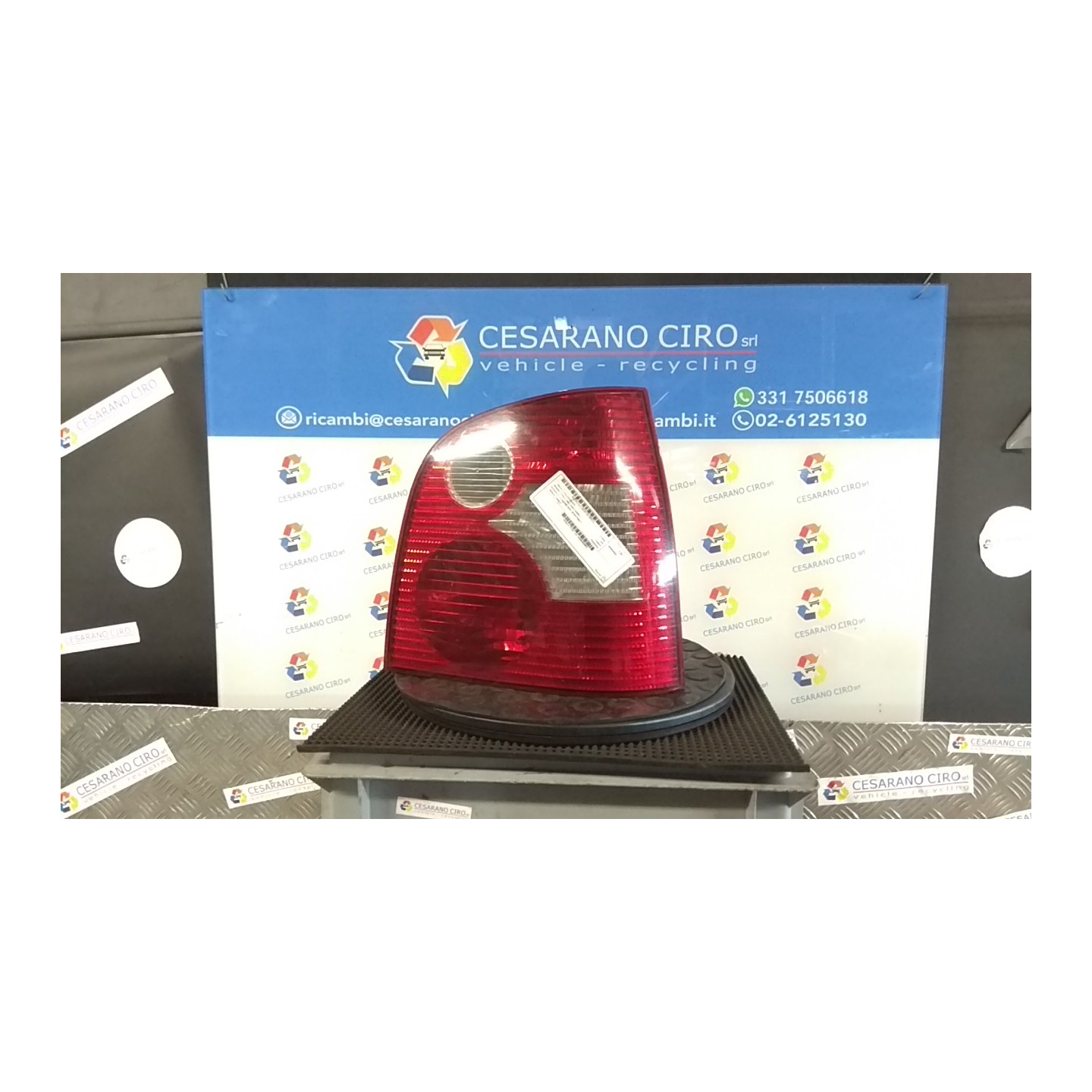 FANALE POST. DX. 312 VOLKSWAGEN POLO (9N) (10/01-03/05) BMD 6Q6945096Q