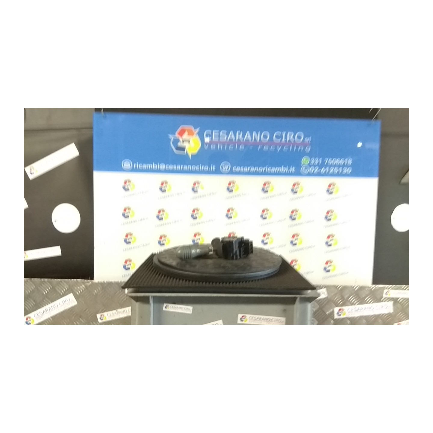 BLOCCO COMANDO VOLANTE LUCI 009 RENAULT TWINGO 1A SERIE (08/98-09/07) D7FF7 7701046629