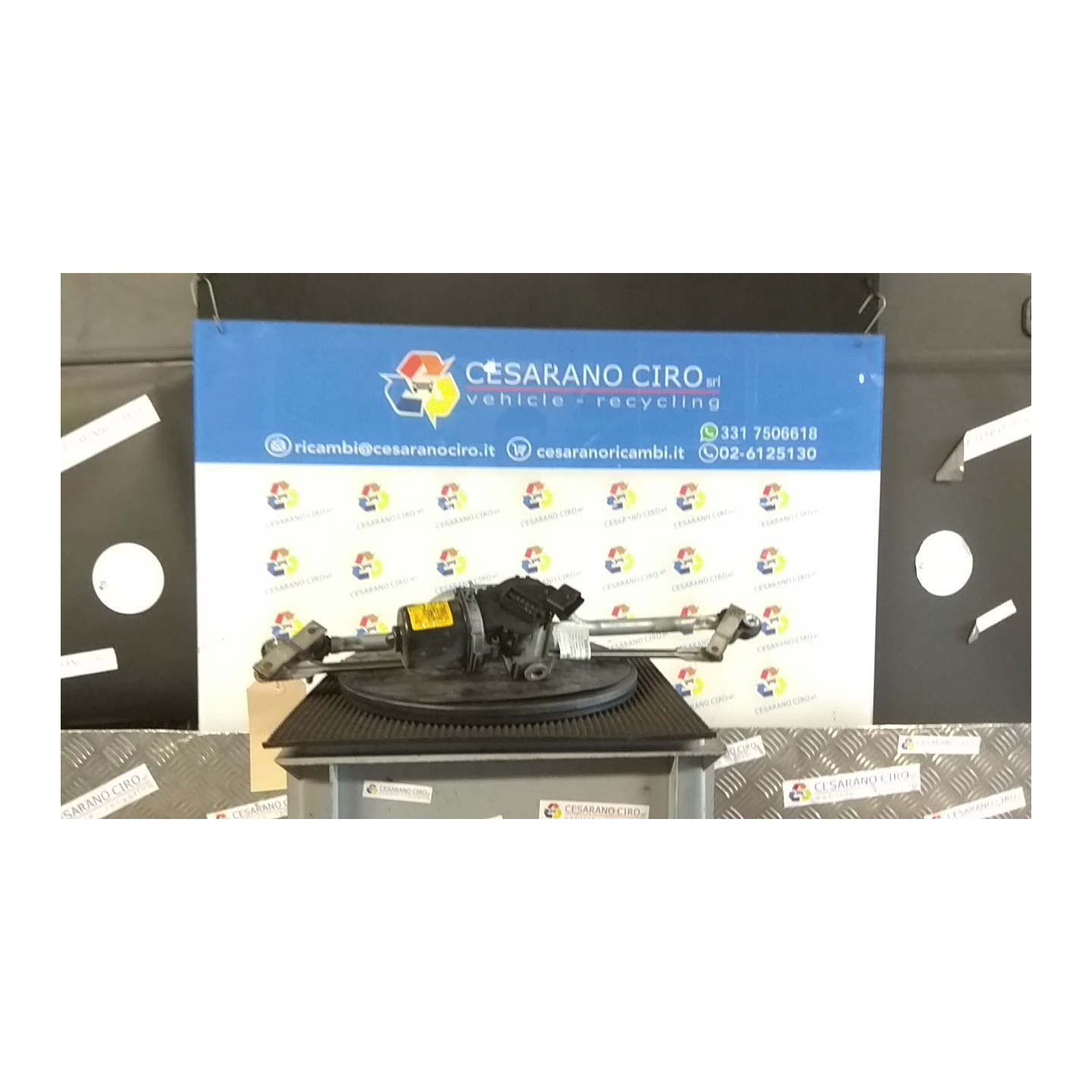 MECCANISMO TERGIPARABREZZA VALEO 021 RENAULT CLIO 2A SERIE (05/01-11/10) D7FH7 7701052155