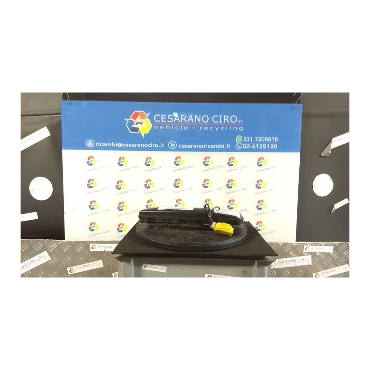 DISPOSITIVO AIRBAG LAT. ANT. C/AIRBAG LAT ANT SX. 046 VOLKSWAGEN POLO (6C) (03/14-02/18) CUS 6R0880241C