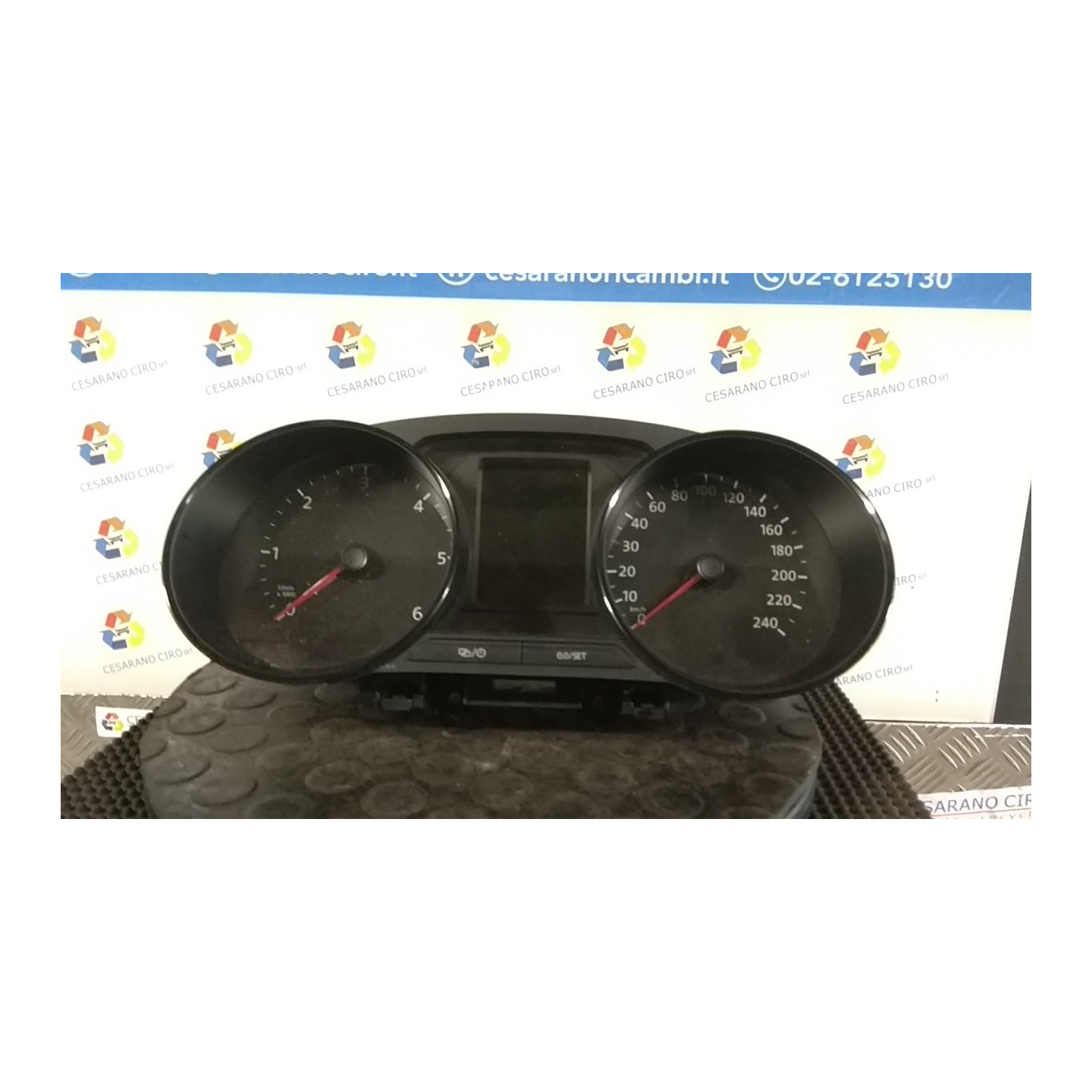 QUADRO PORTASTRUMENTI C/DISP START-STOP 061 VOLKSWAGEN POLO (6C) (03/14-02/18) CUS 6C0920731D