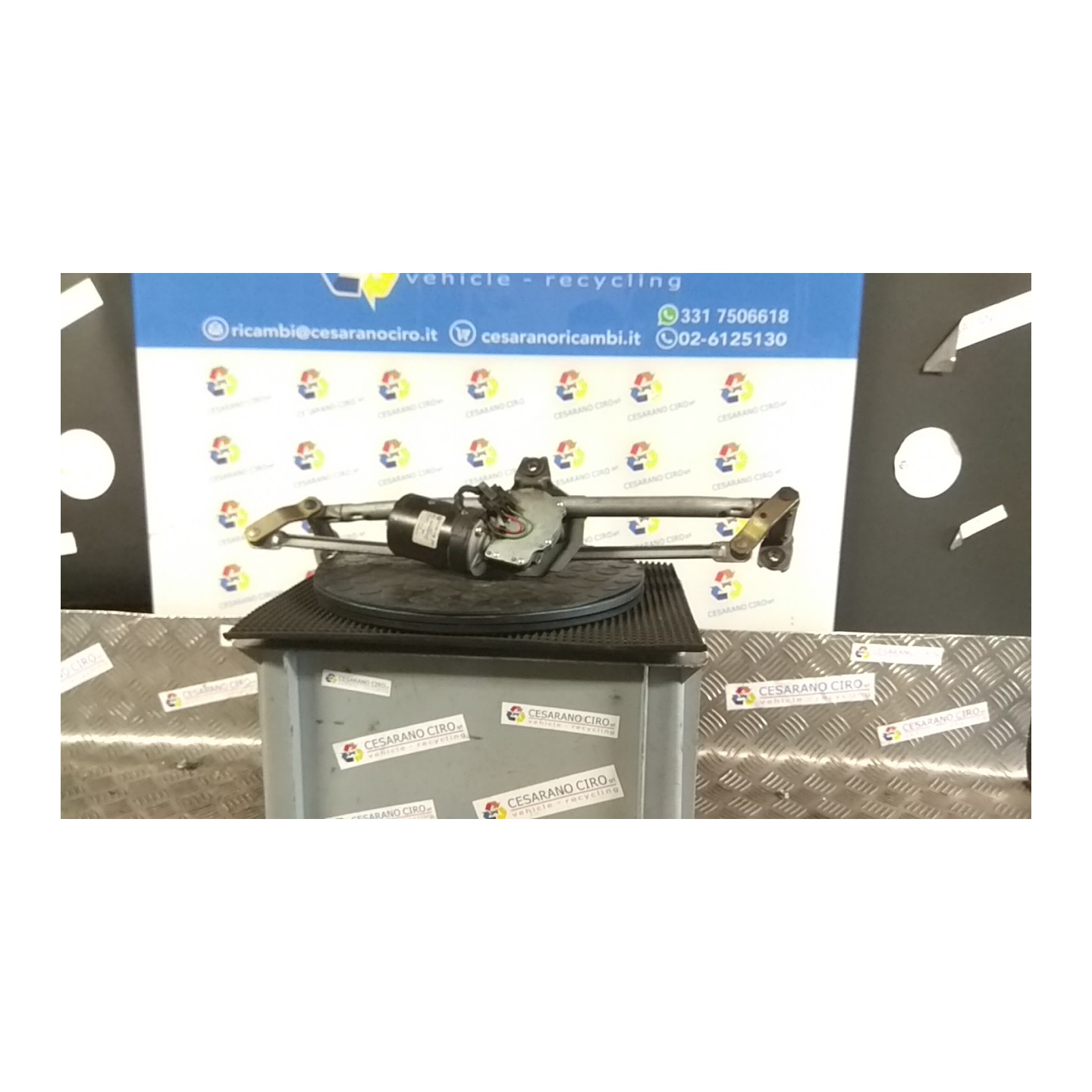 MECCANISMO TERGIPARABREZZA CON MOTORINO 066 VOLKSWAGEN NEW BEETLE CABRIO (1Y) AXR NB3753023060005