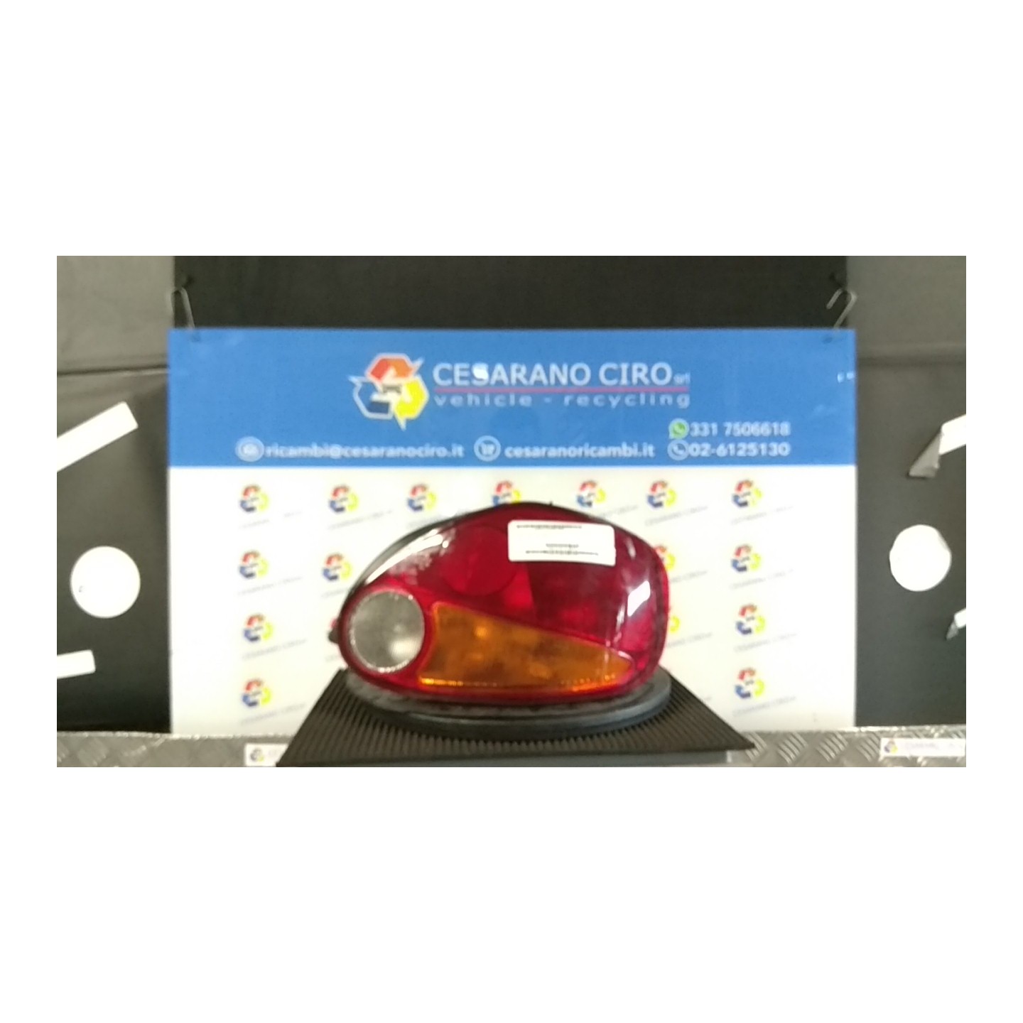 FANALE POST. DX. 012 CHEVROLET (DAEWOO) MATIZ (M100) (06/98-11/00) F8CV 96507735