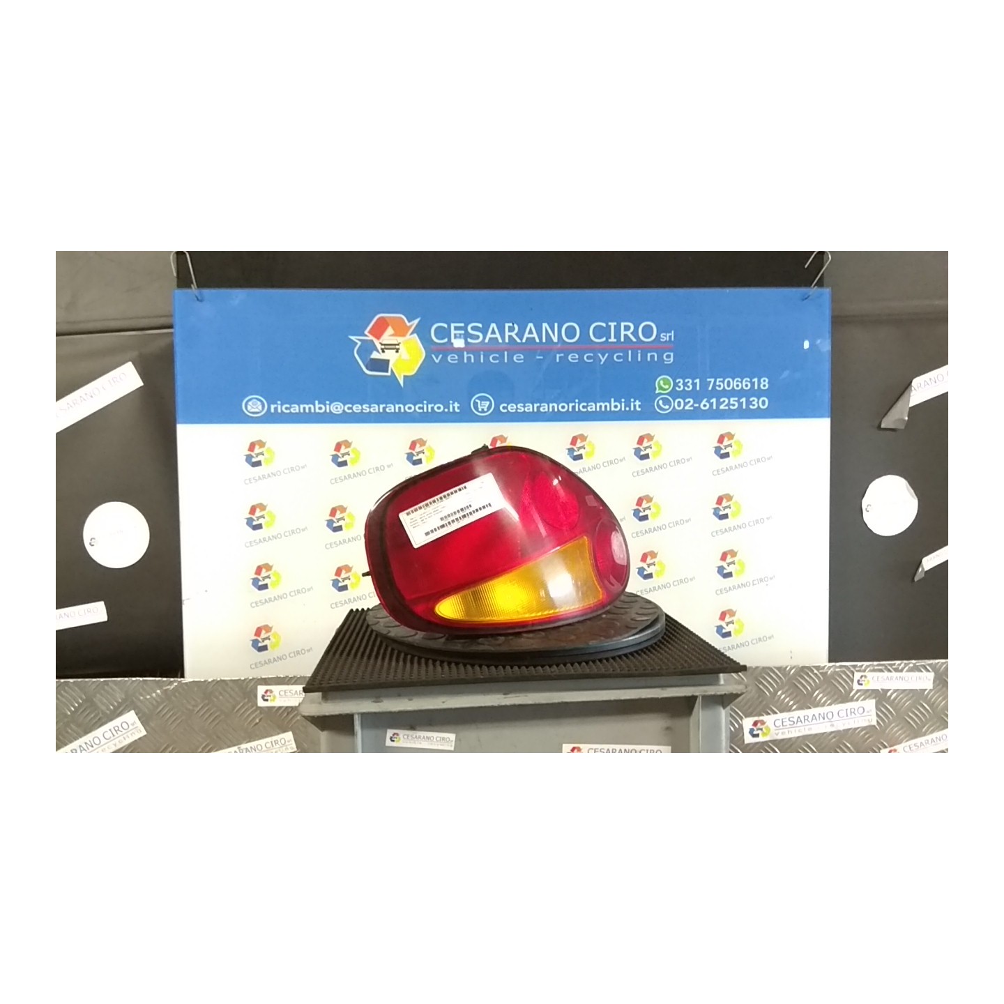 FANALE POST. SX. 013 CHEVROLET (DAEWOO) MATIZ (M100) (06/98-11/00) F8CV 96507734