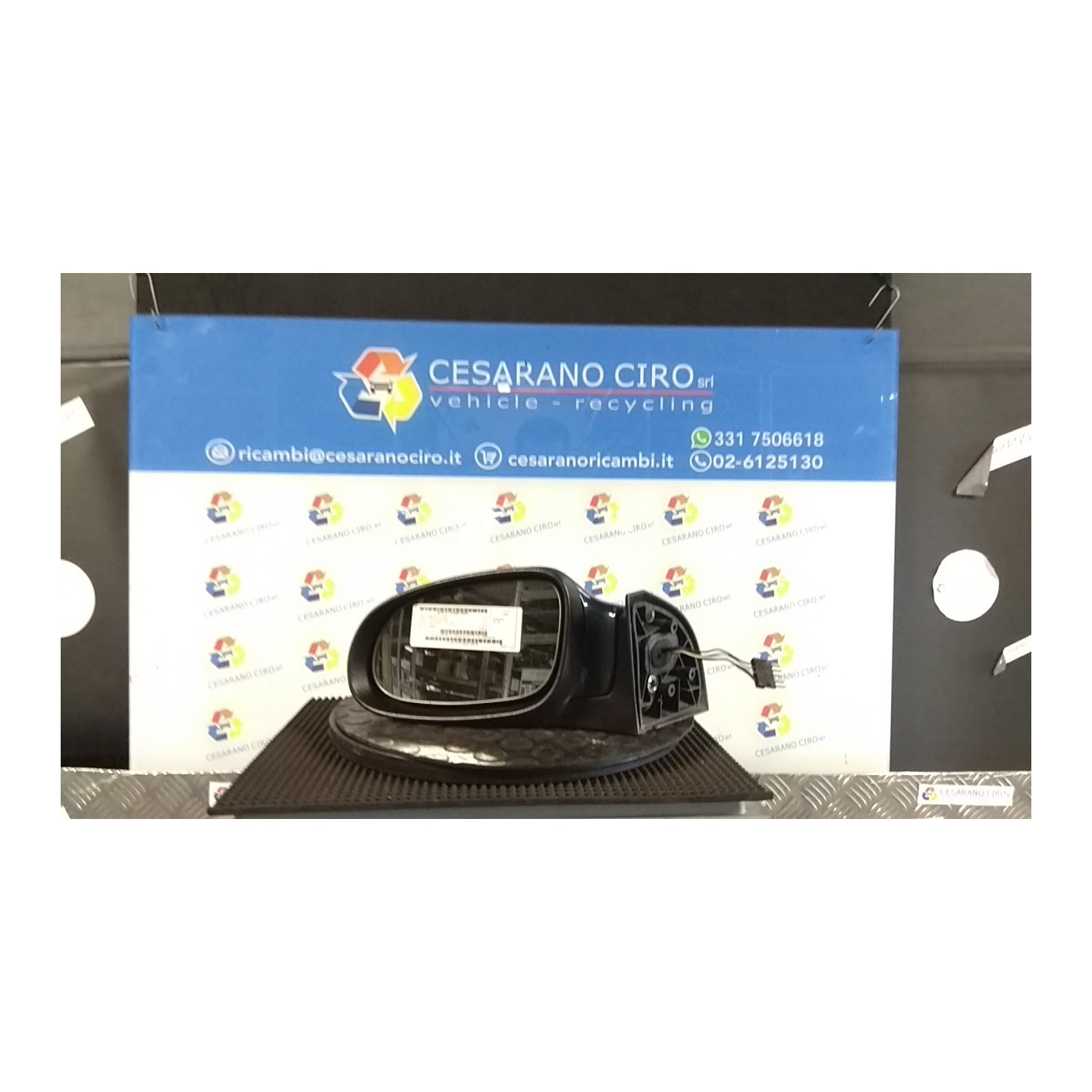 RETROVISORE EST. REGOLAZ. ELETTR. SX. 034 MERCEDES-BENZ CLASSE A (W168) (03/01-06/04) 668942 A1688101376