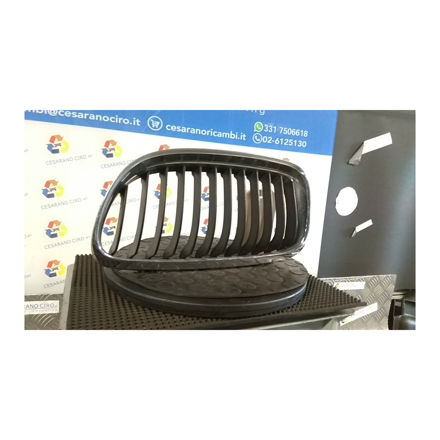 GRIGLIA LAT. PARAURTI ANT. SX. 051 BMW SERIE 3 (E90/E91) (09/08-) N47D20C 51117198907