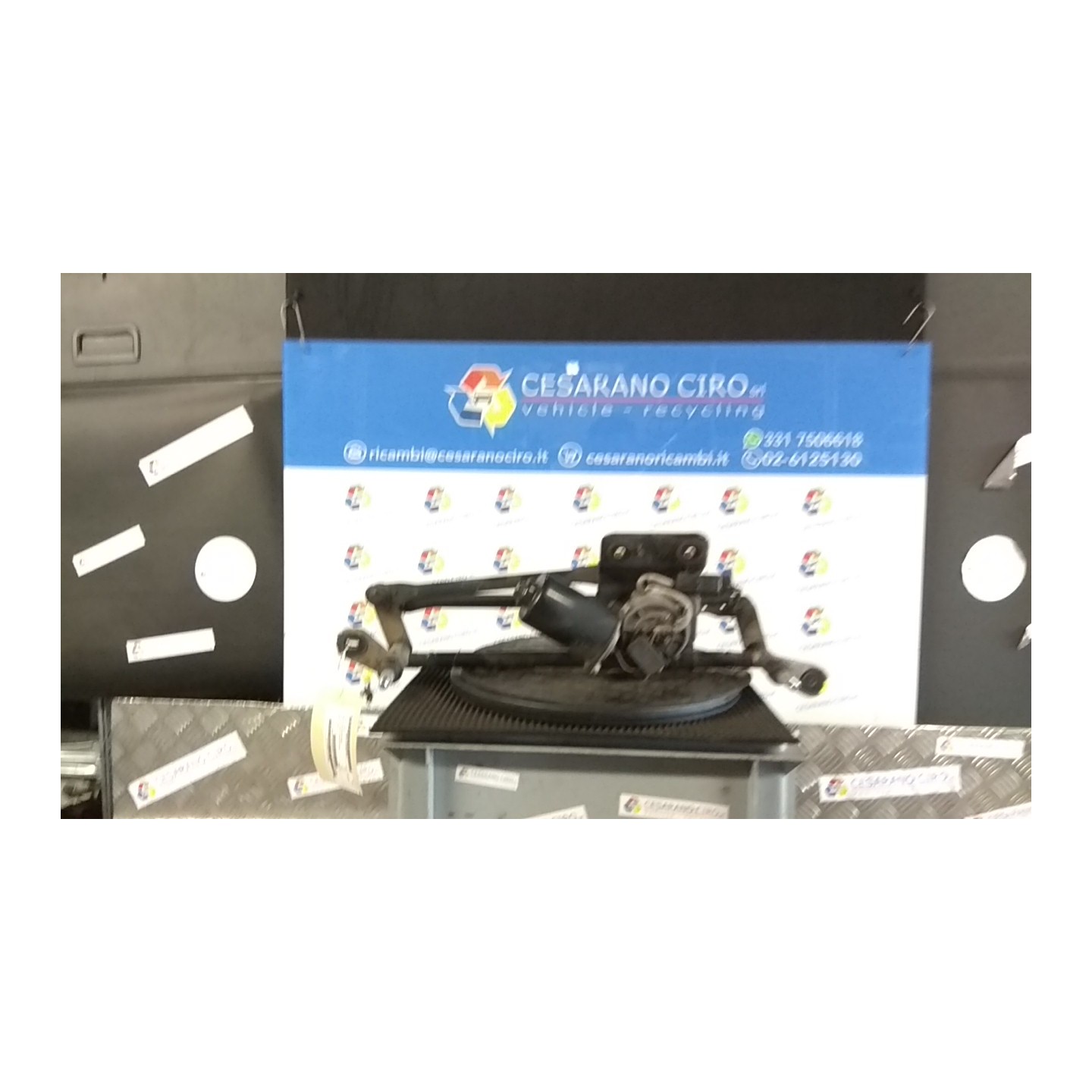 MECCANISMO TERGIPARABREZZA CON MOTORINO 077 HYUNDAI MATRIX (09/01-05/06) D3EA 9812017000