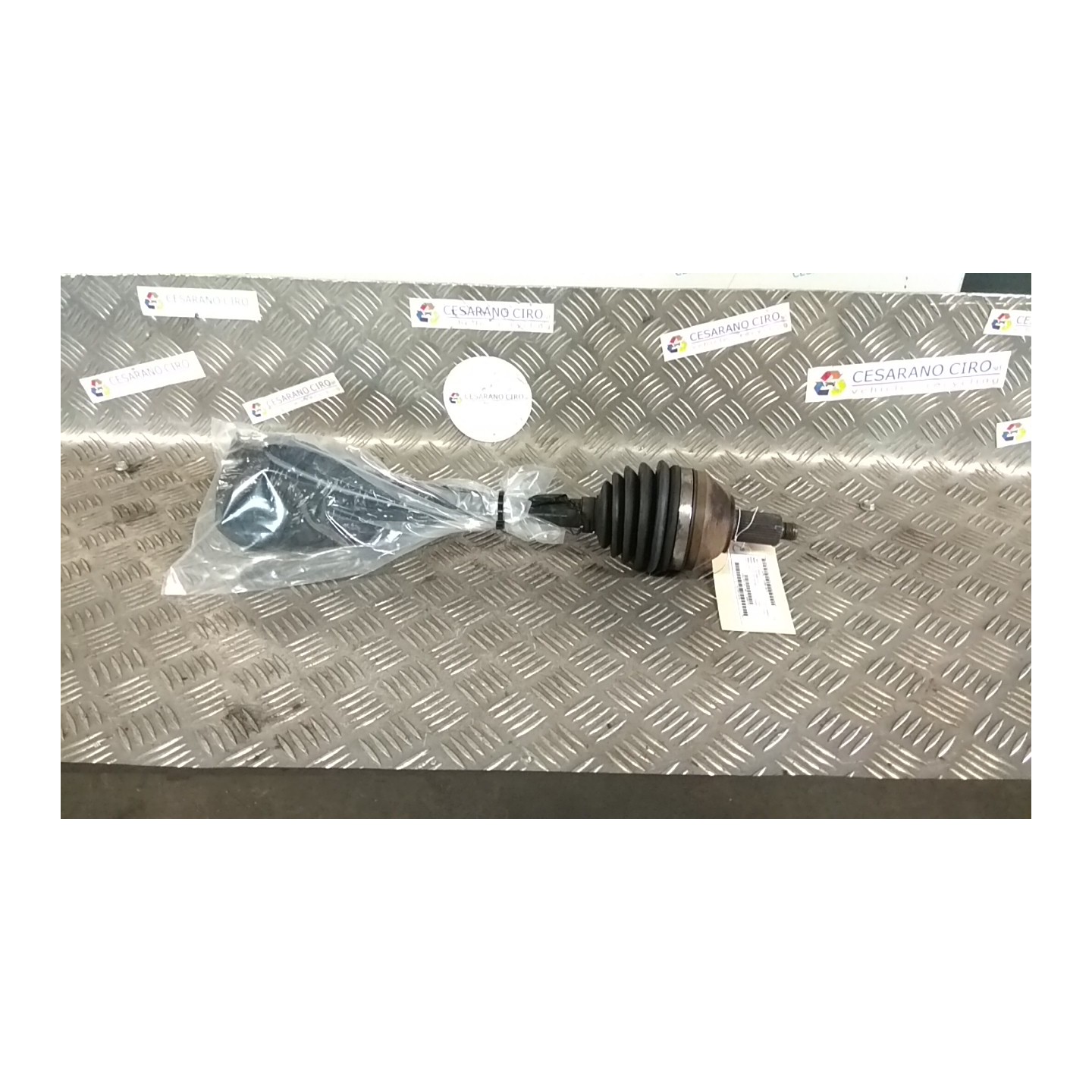 SEMIALBERO ANT. COMPL. SX. 128 VOLKSWAGEN POLO (6R) (05/09-10/14) CFW 6R0407761A