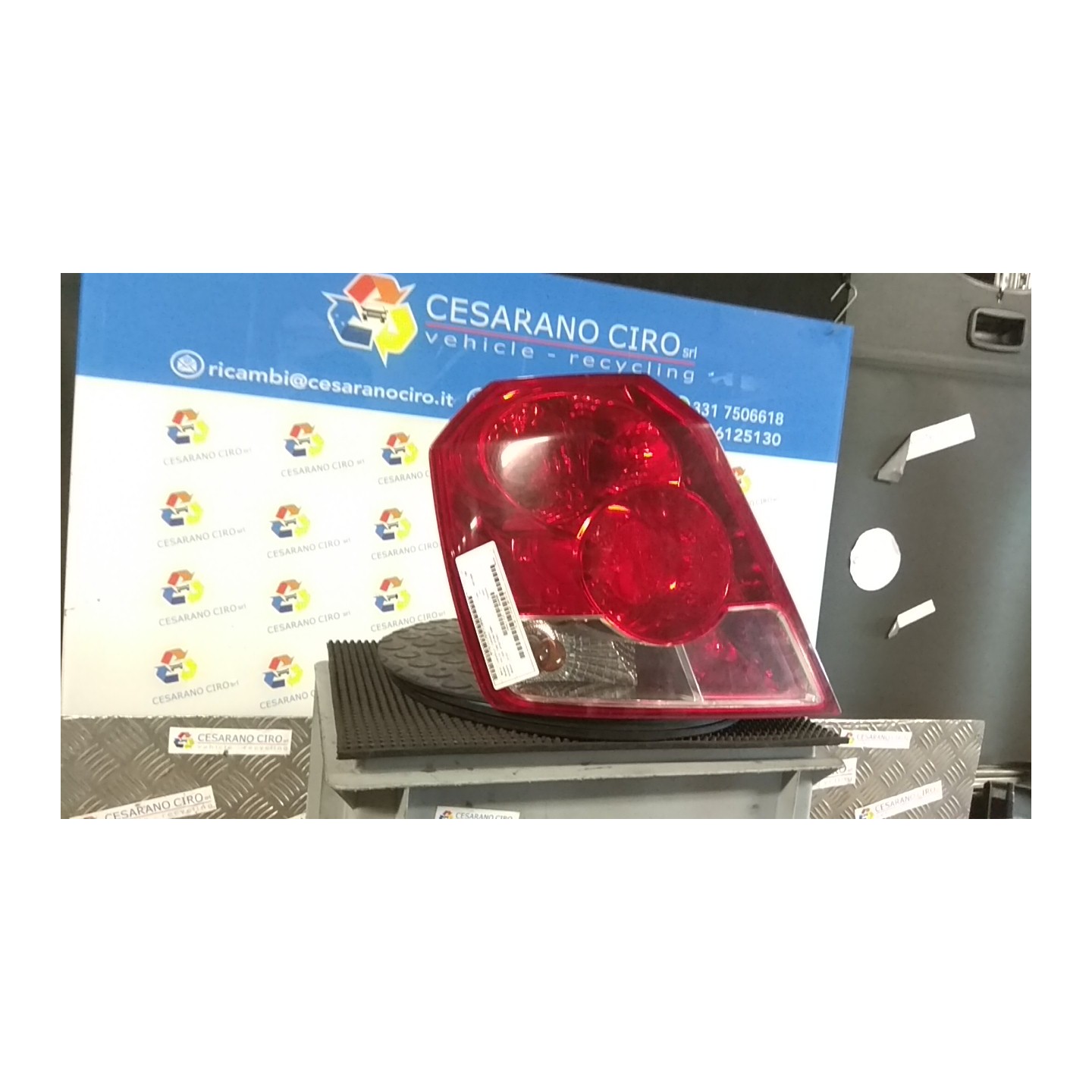 FANALE POST. SX. 040 CHEVROLET (DAEWOO) KALOS (T200) (01/05-10/08) B12S1 96540268