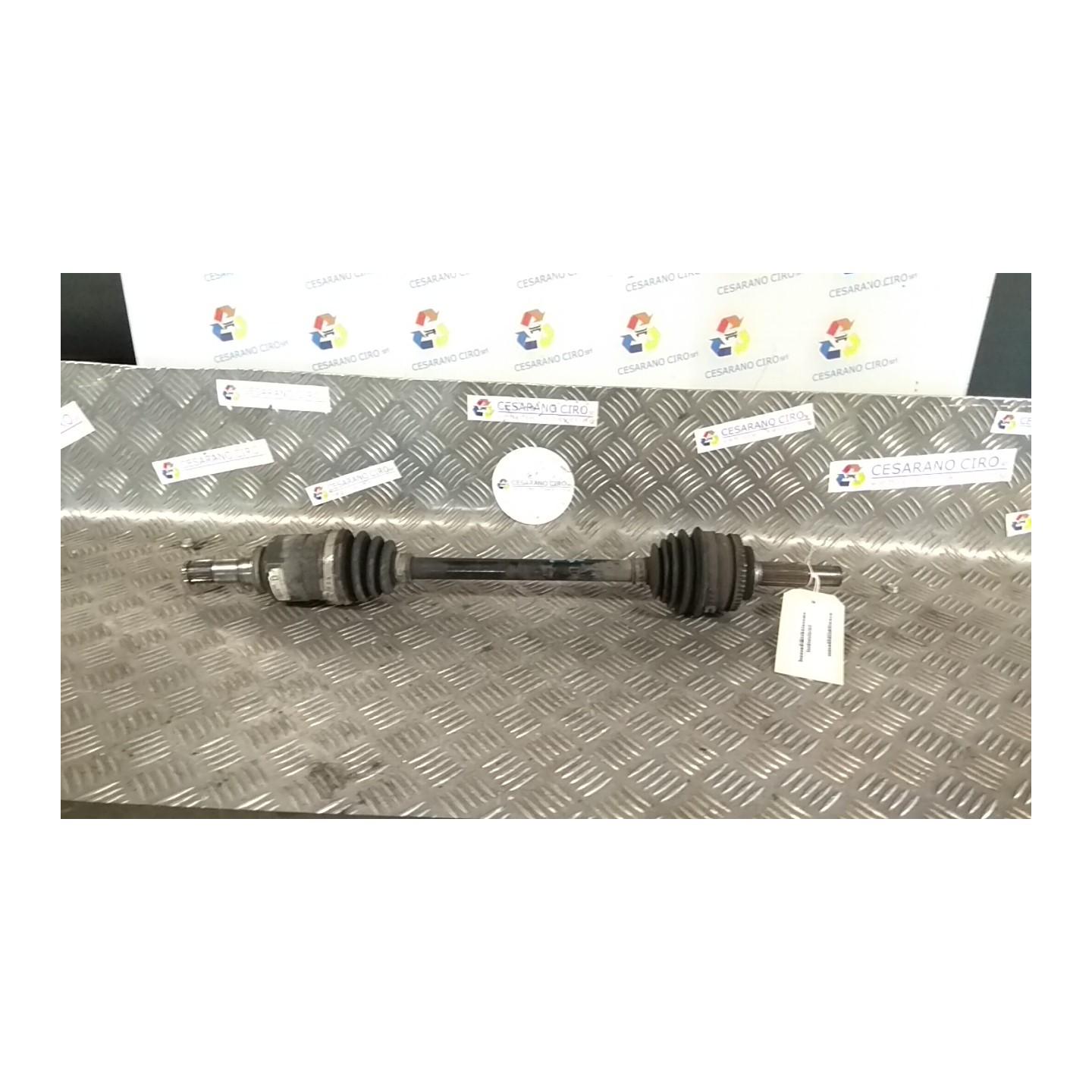 SEMIALBERO ANT. COMPL. 02-  C/ABS SX. 104 TOYOTA YARIS (10/01-11/05)     (FRP) 2SZFE 434200D080