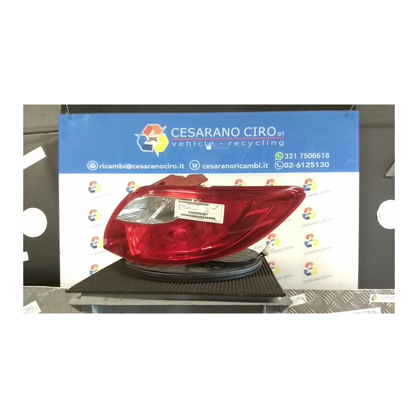 FANALE POST. DX. 097 MAZDA MAZDA 2 2A SERIE (08/07-12/14 ZJ D65151150M