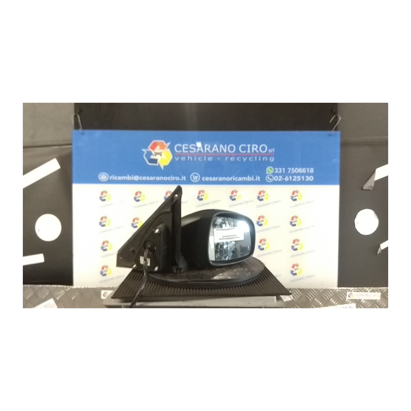 RETROVISORE EST. REGOLAZ. ELETTR. TIPO 2 DX. 042 SUZUKI SWIFT (04/05-02/11) M13A 8470162JB0ZCC