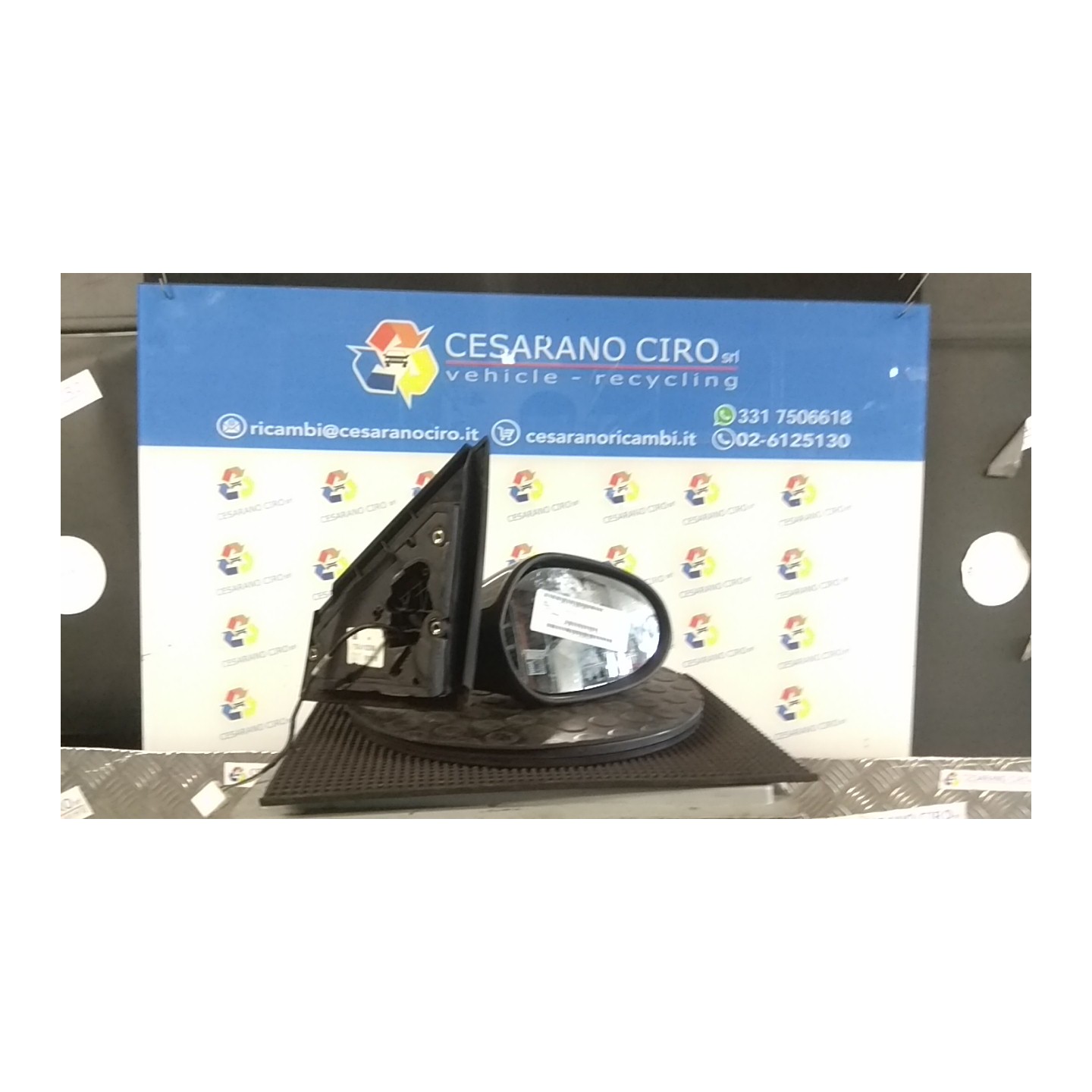 RETROVISORE EST. REGOLAZ. ELETTR. TERMICO,06/05- DX. 054 LANCIA YPSILON (TE) (06/03-09/06) 188A5000 735411226