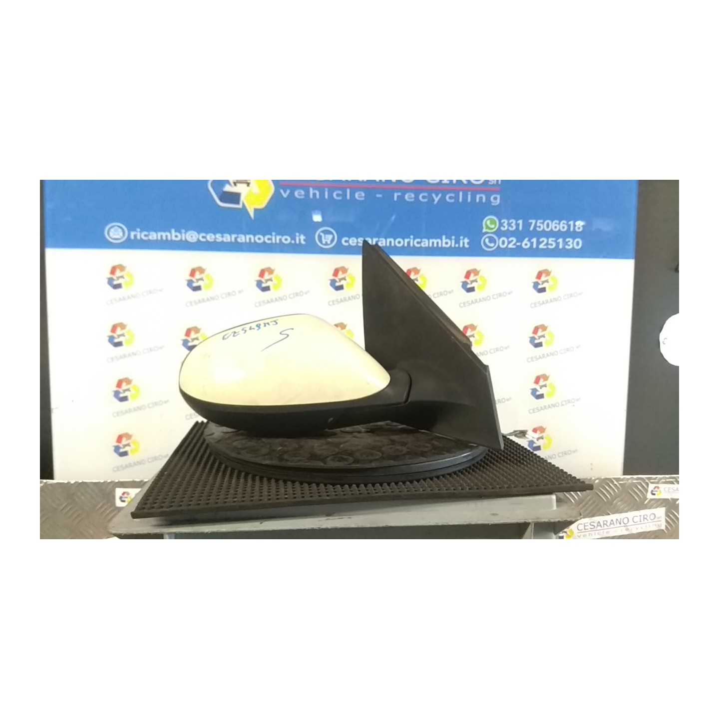 RETROVISORE EST. REGOLAZ. ELETTR. TERMICO,06/05- DX. 054 LANCIA YPSILON (TE) (06/03-09/06) 188A5000 735411226