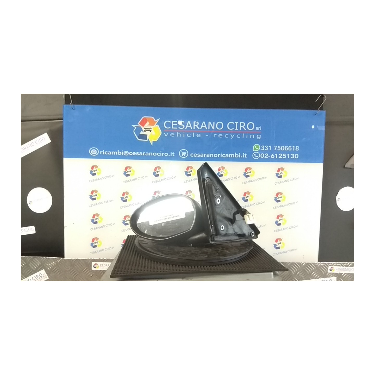 RETROVISORE EST. REGOLAZ. ELETTR. SX. 069 ALFA ROMEO 147 (W8) (10/04-07/11) AR37203 156079413