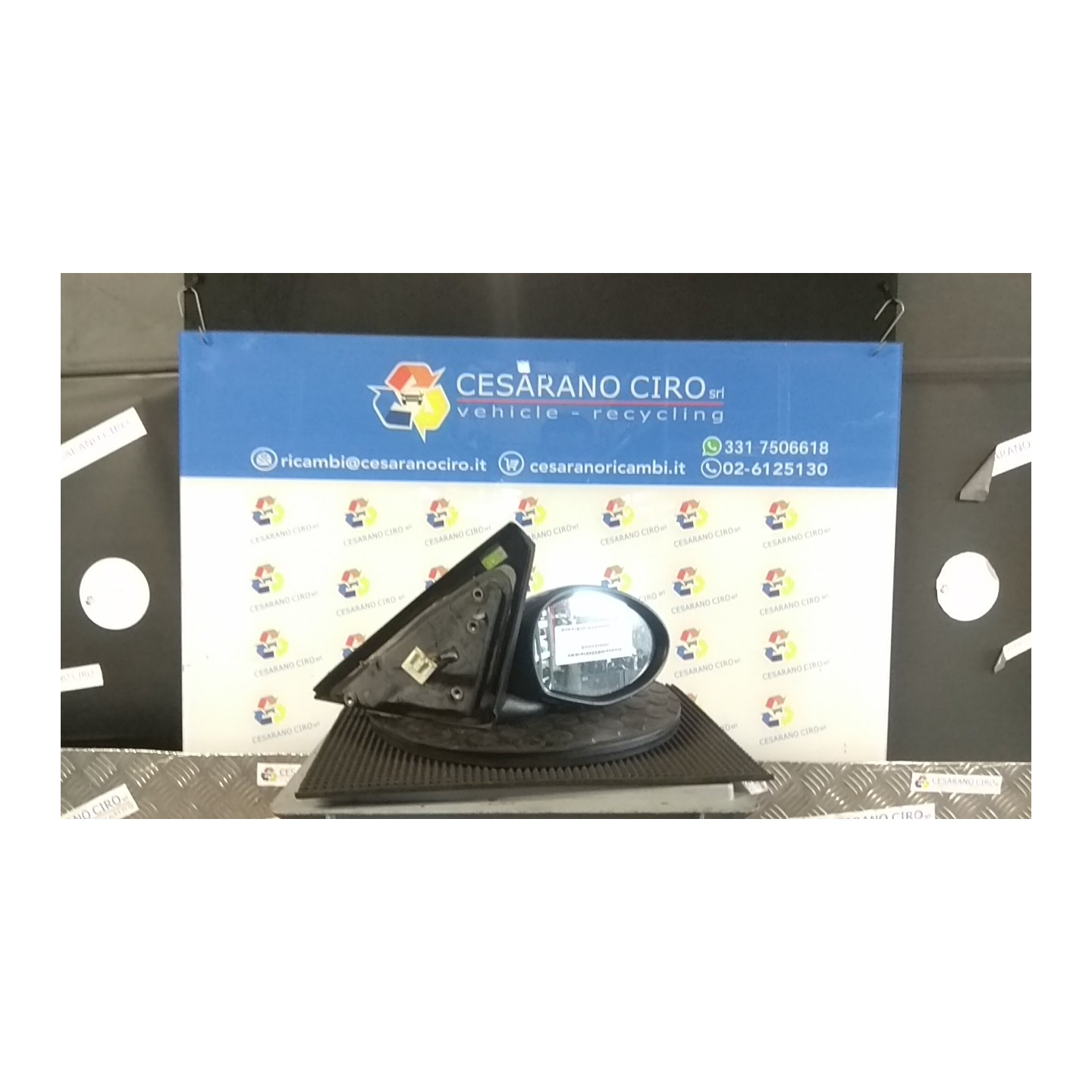 RETROVISORE EST. REGOLAZ. ELETTR. DX. 070 ALFA ROMEO 147 (W8) (10/04-07/11) AR37203 156079410