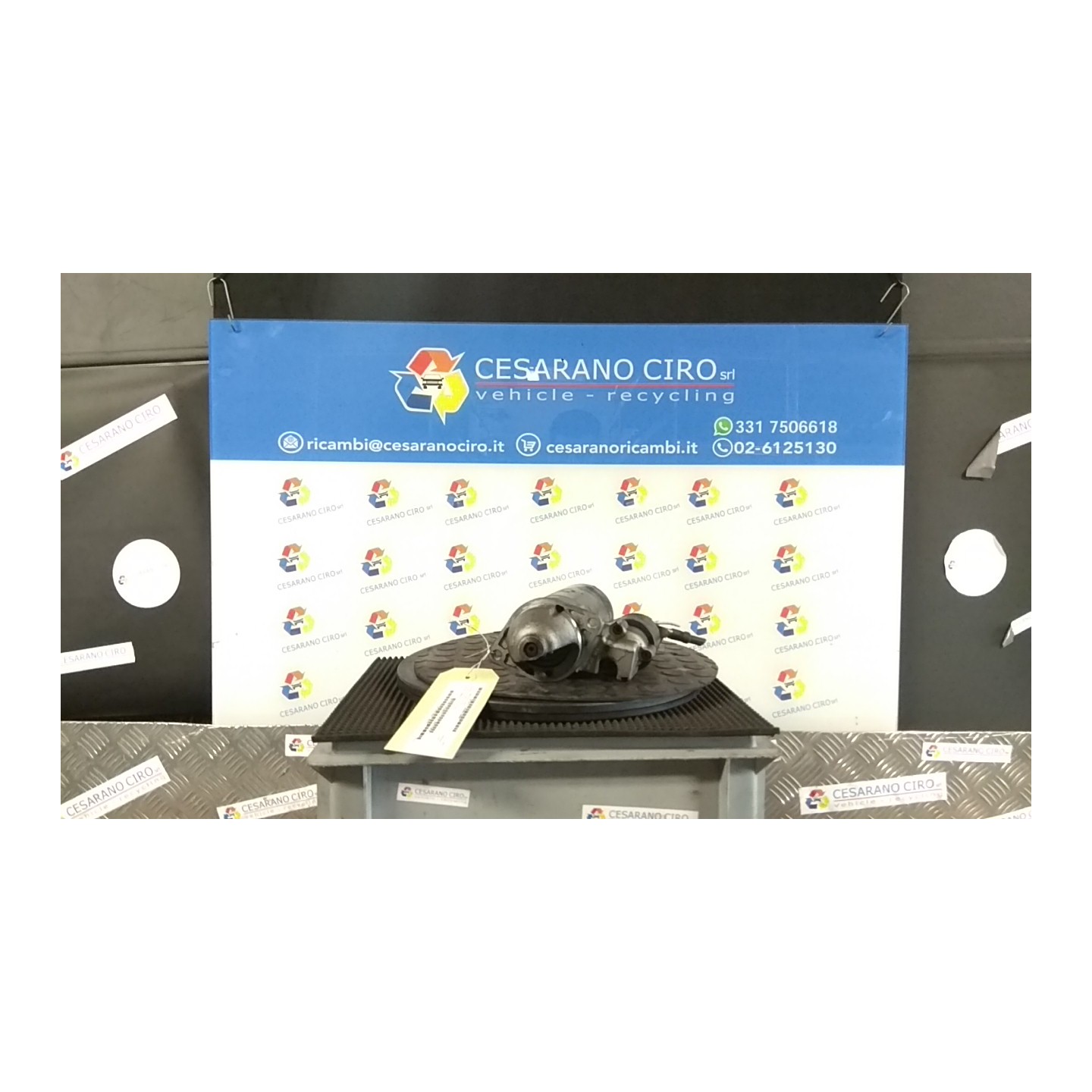 MOTORINO AVVIAMENTO ROTAZ. 085 MERCEDES-BENZ CLASSE A (W168) (03/01-06/04) 668942 A005151160180