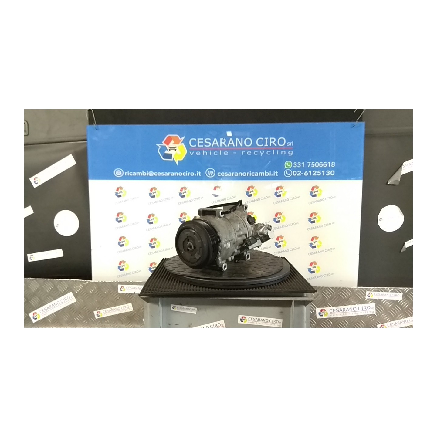 COMPRESSORE A/C 099 MERCEDES-BENZ CLASSE A (W/C169) (07/04-04/13 266920 A0022304711