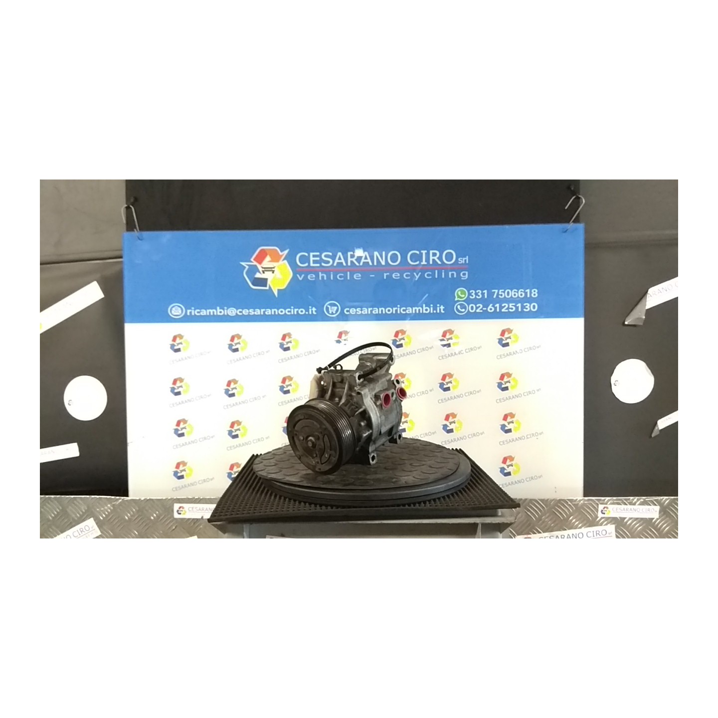 COMPRESSORE A/C 115 FIAT IDEA (4D/2S) (10/03-12/12) 188A9000 51746931