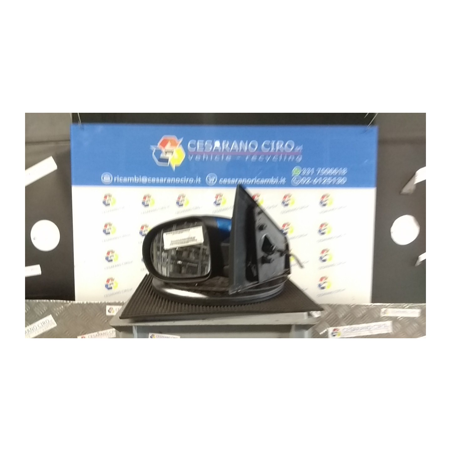 RETROVISORE EST. REGOLAZ. ELETTR. SX 011 RENAULT CLIO 3A SERIE (05/09-) D4FL7 NB2413019058004SX