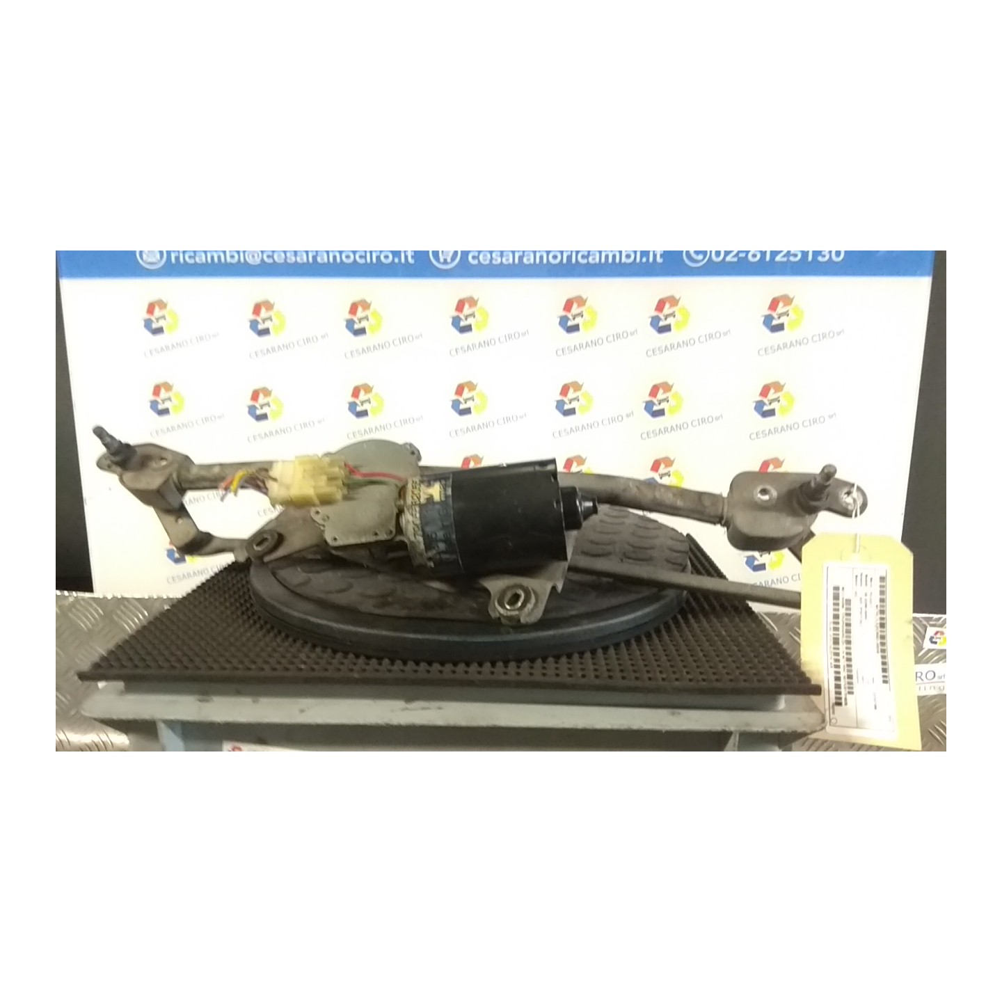 MECCANISMO TERGIPARABREZZA CON MOTORINO 049 PEUGEOT 106 (03/96-04/04) HDZ NB3753017016035