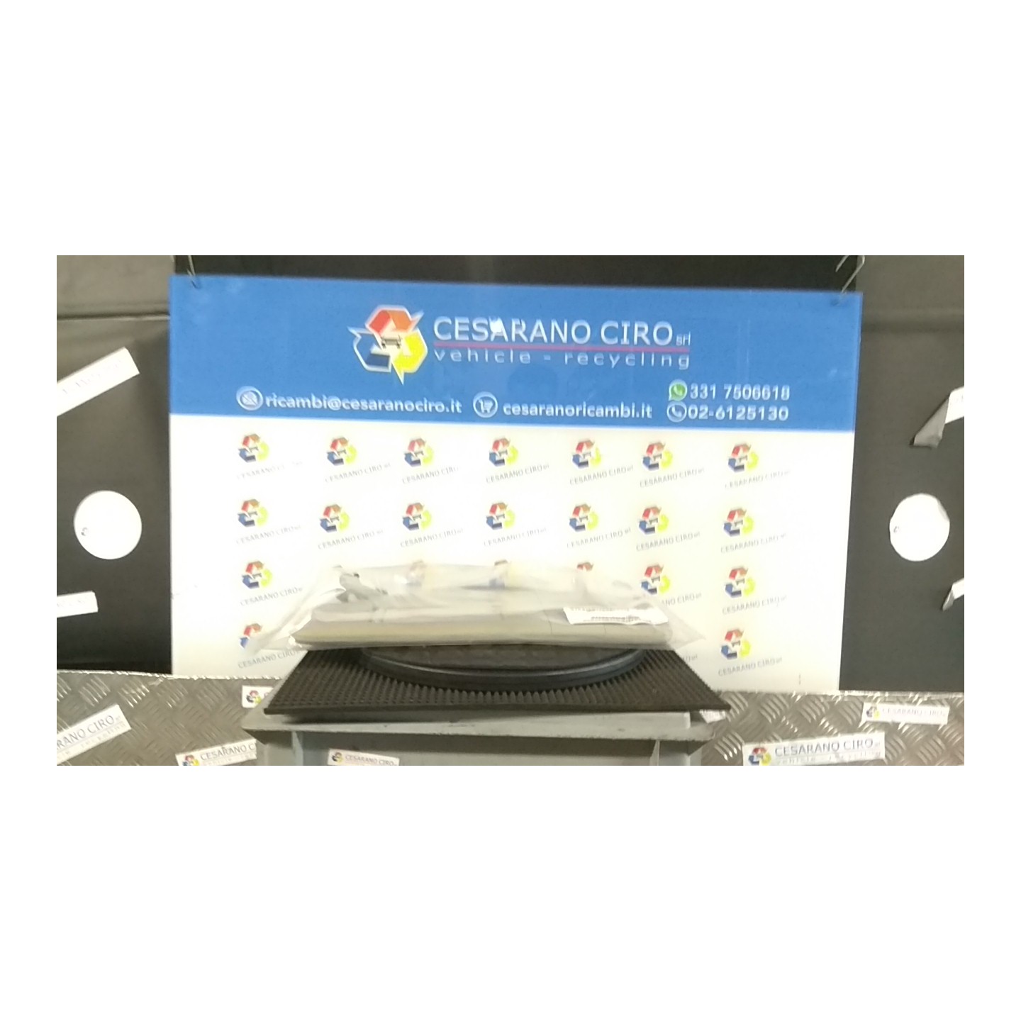 ALETTA PARASOLE PARABREZZA SX. 068 VOLKSWAGEN NEW BEETLE CABRIO (1Y) AXR 1Y0857551M2F4