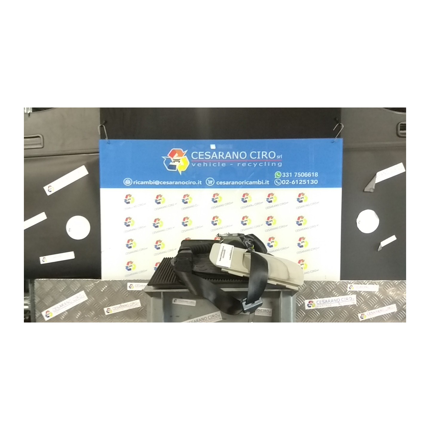 CINTURA DI SICUREZZA ANT. SX. 032 NISSAN QASHQAI (J10E/JJ10E) (02/07-12 M9R 86885JD010