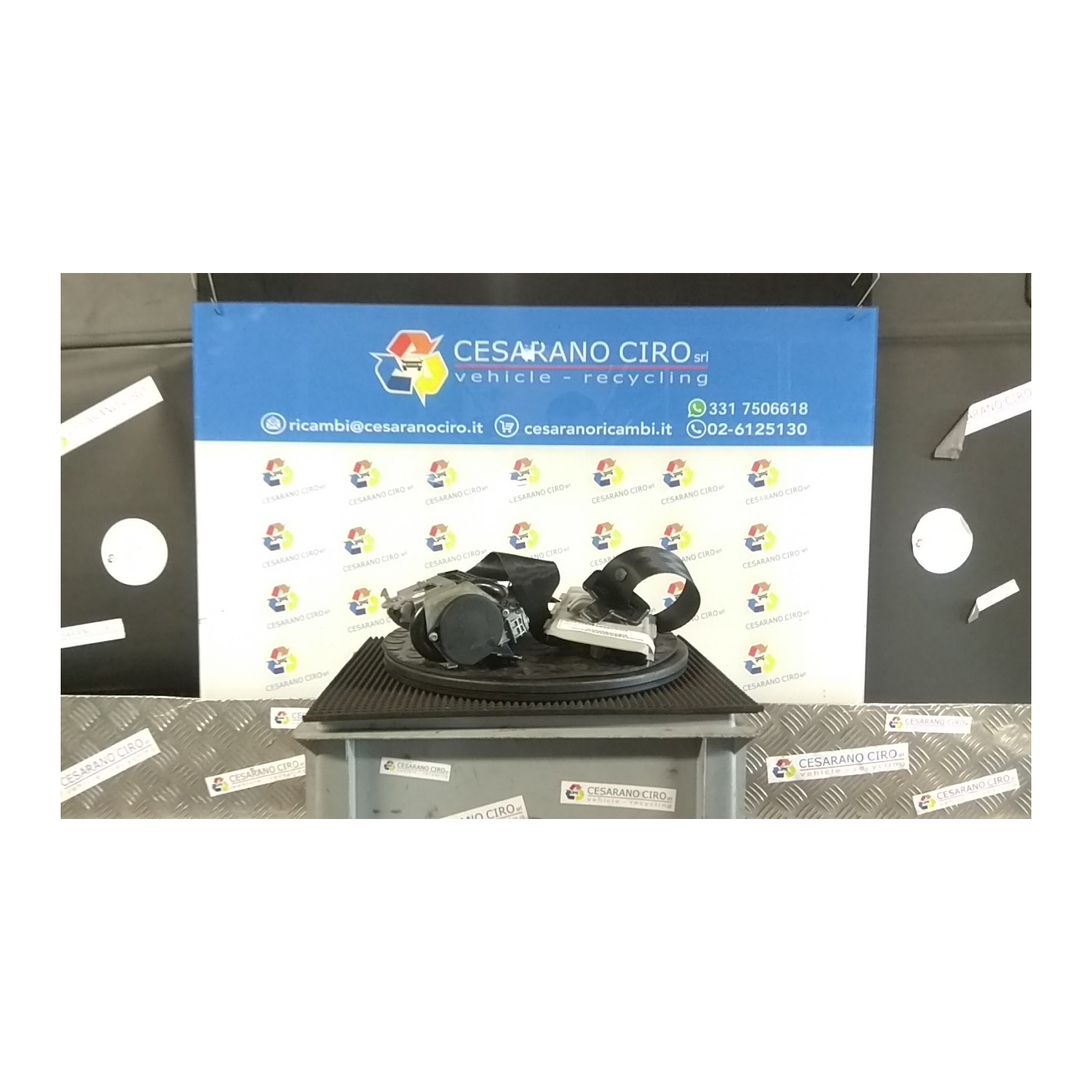 CINTURA DI SICUREZZA ANT. DX. 033 NISSAN QASHQAI (J10E/JJ10E) (02/07-12 M9R 86884JD00A