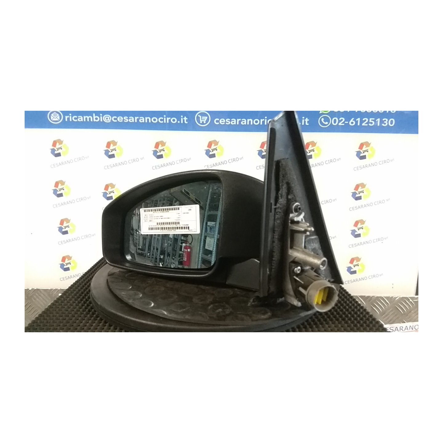 RETROVISORE EST. REGOLAZ. ELETTR. ELETTRICO SX. 049 RENAULT ESPACE 3A SERIE (03/06-) M9RC7 7701053699