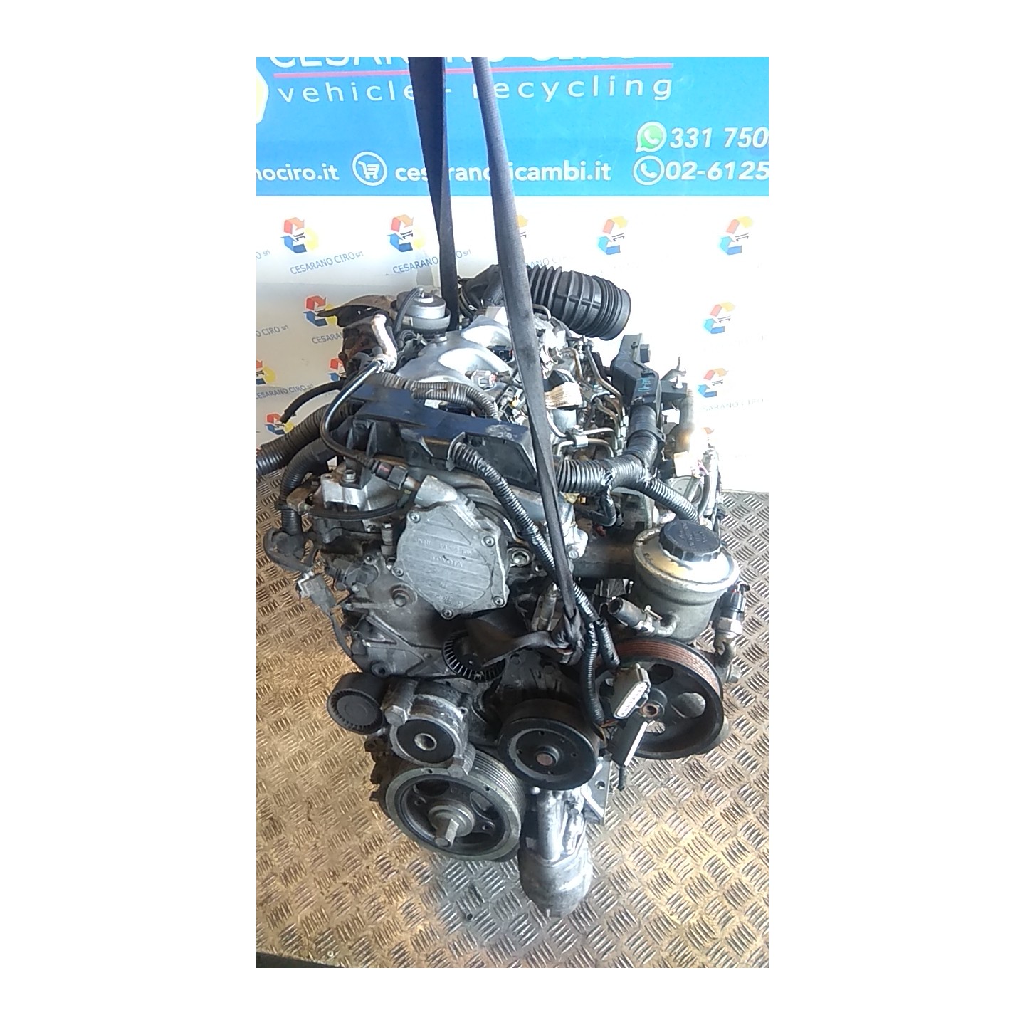 MOTORE SEMICOMPL. 018 TOYOTA AVENSIS (04/03-04/09) 1ADFTV 190000D191