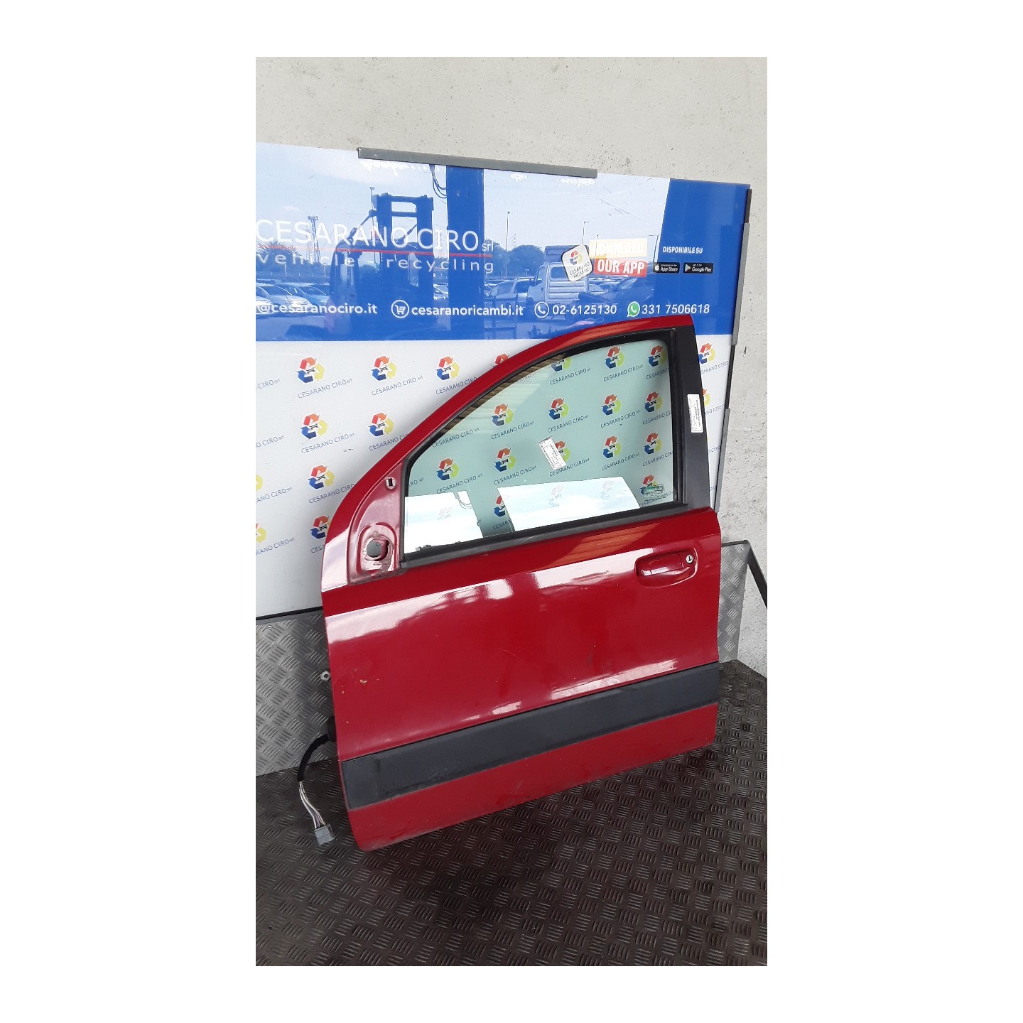 PORTA ANT. SX. 183 FIAT PANDA (2Q) (09/03-12/10) 188A4000 51767631