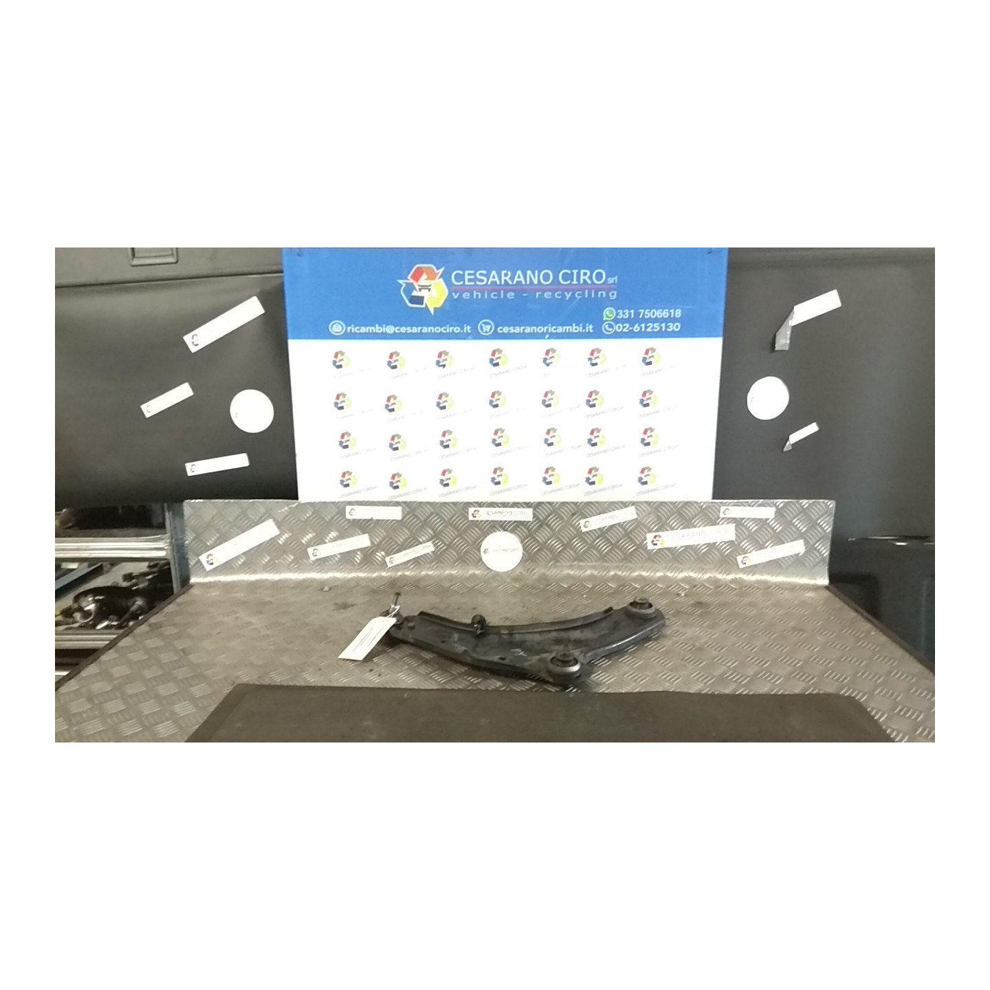 BRACCIO OSCILLANTE SOSP. ANT. DX. 034 RENAULT ESPACE 3A SERIE (03/06-) M9RC7 545048101R