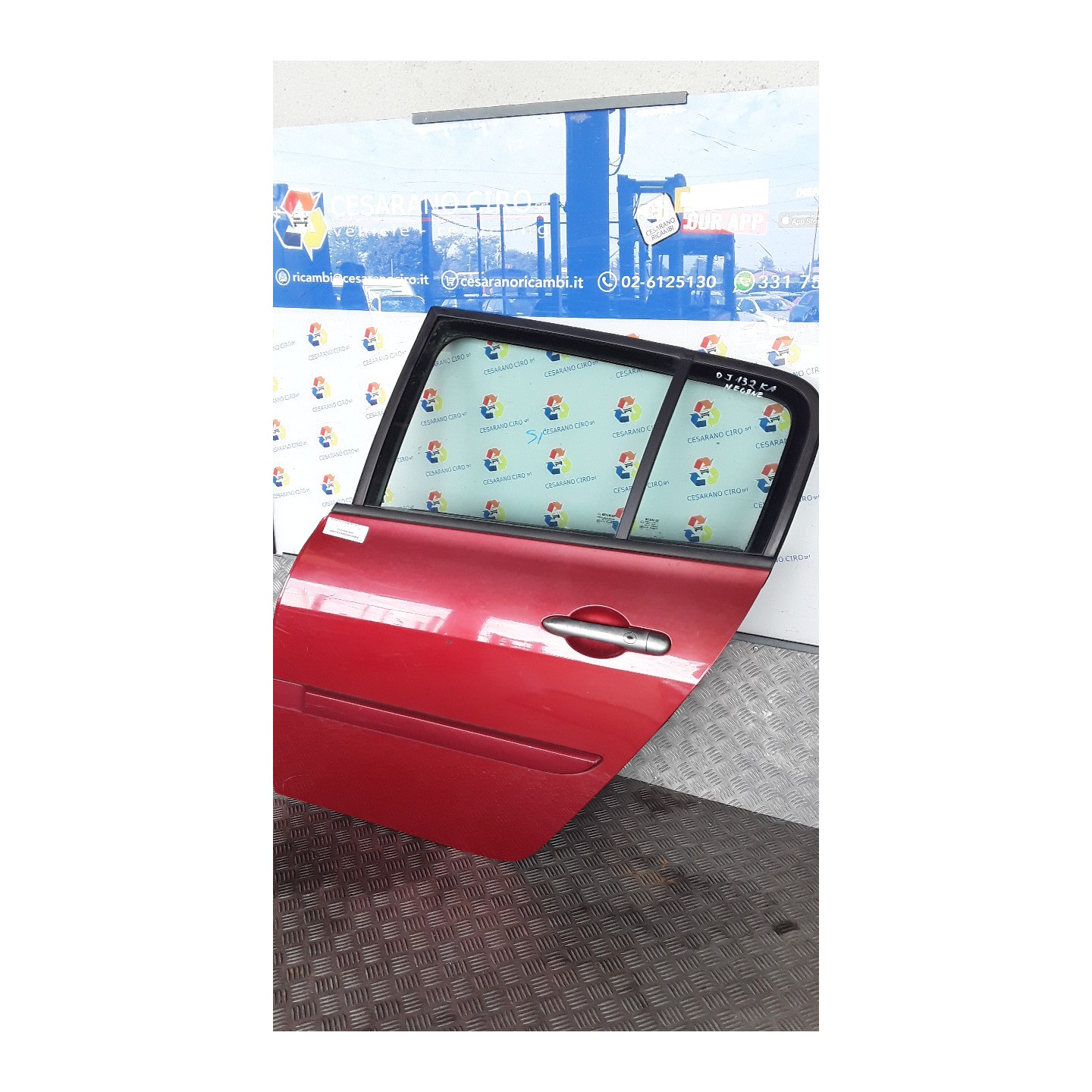 PORTA POST. SX. 052 RENAULT MEGANE 2A SERIE (02/06-08/09) F9QK8 7751473732