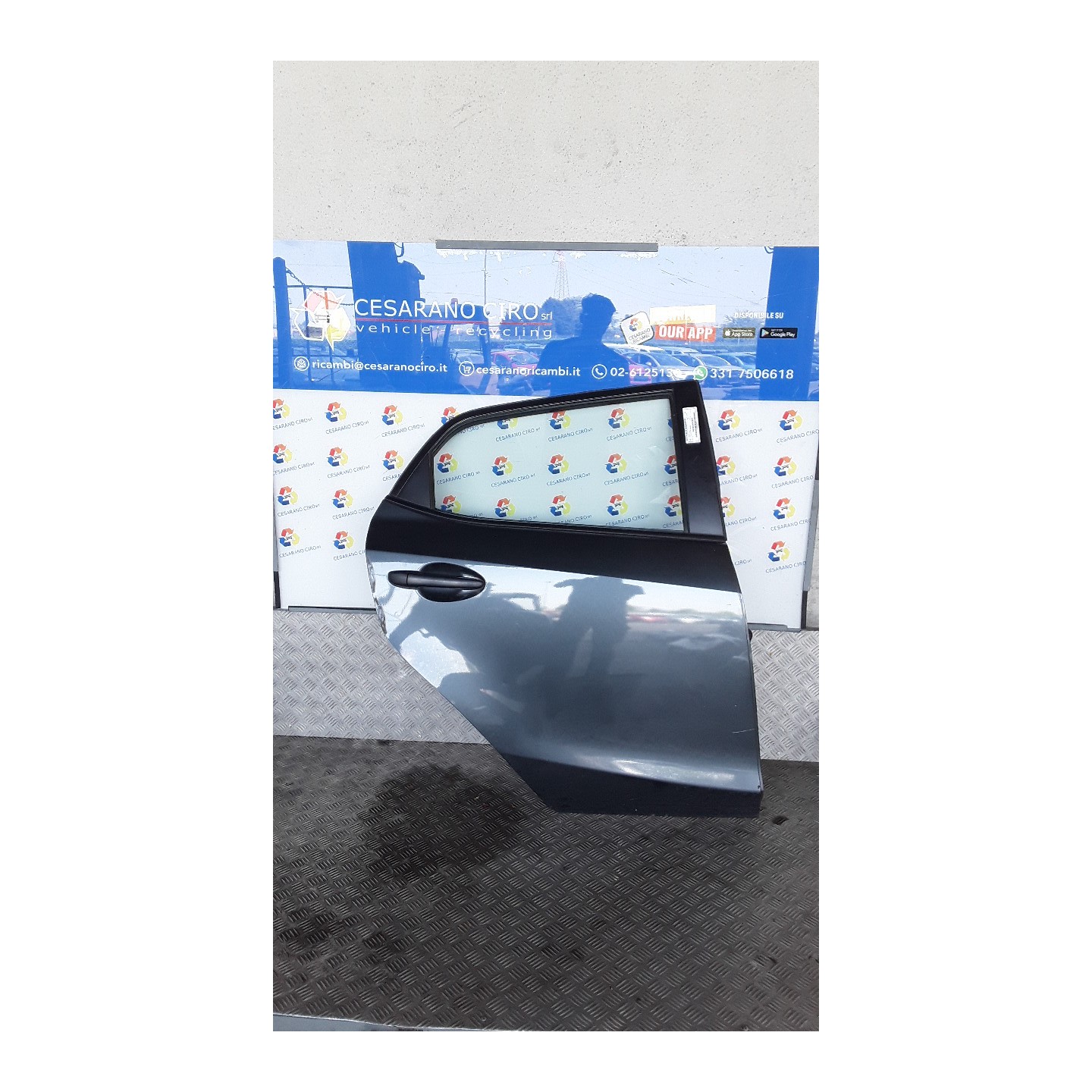 PORTA POST. DX. 082 MAZDA MAZDA 2 2A SERIE (08/07-12/14 ZJ DFY17202XJ