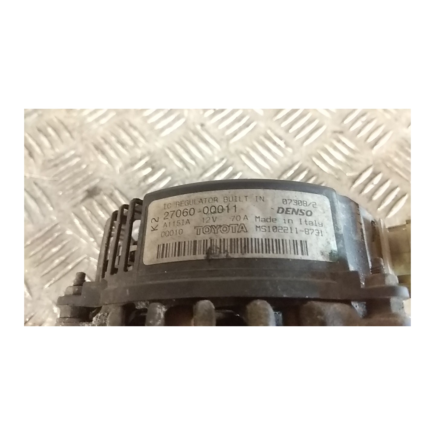 ALTERNATORE 70AMP 097 CITROEN C1 (05/05-04/14) 1KR 5705NN