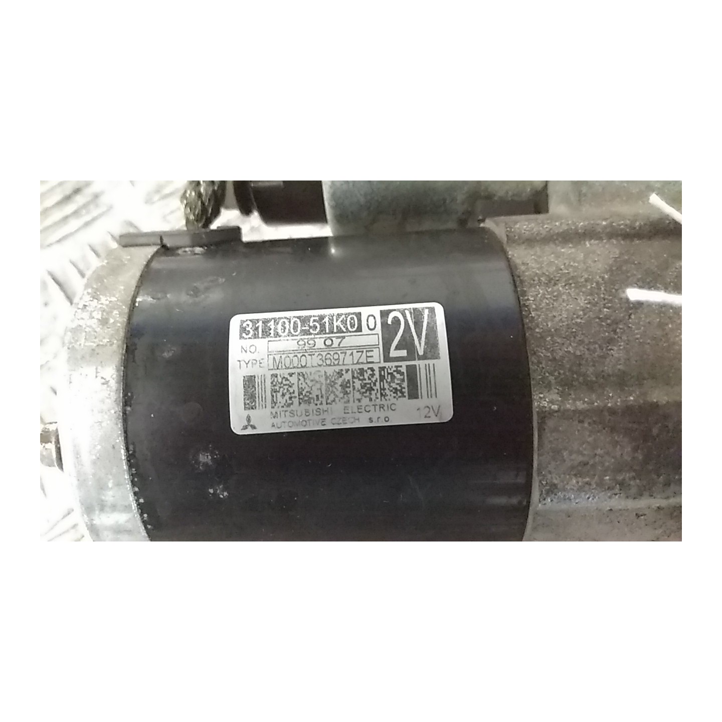 MOTORINO AVVIAMENTO 111 OPEL AGILA (H08) (01/08-) K12B 95507894