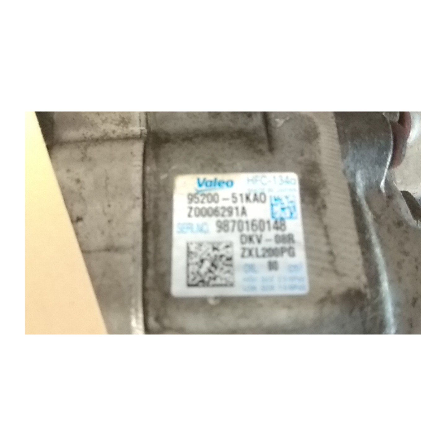COMPRESSORE A/C 113 OPEL AGILA (H08) (01/08-) K12B 93194040