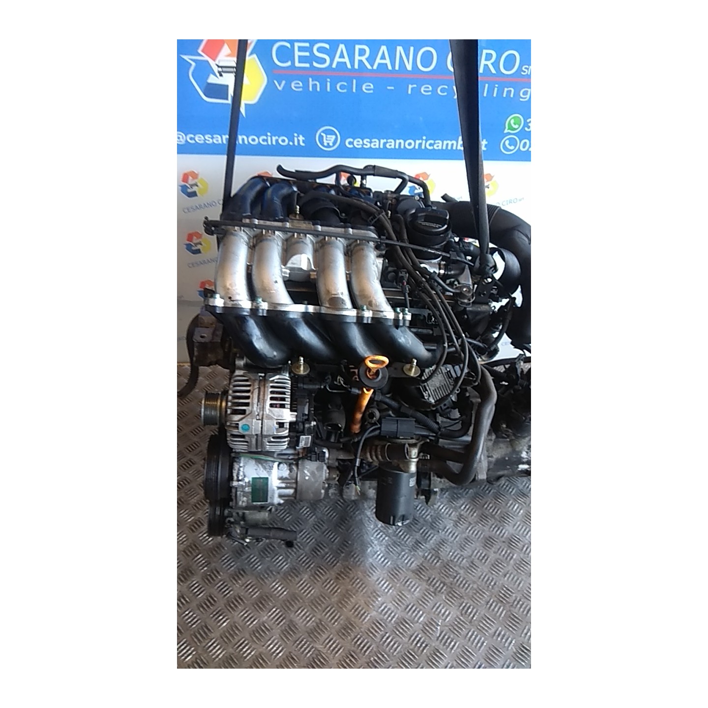 MOTORE SEMICOMPL. C/SENSORE LIVELLO OLIO ROTAZ 056 VOLKSWAGEN GOLF (1J) (09/97-03/06) AGN 06A100105PX