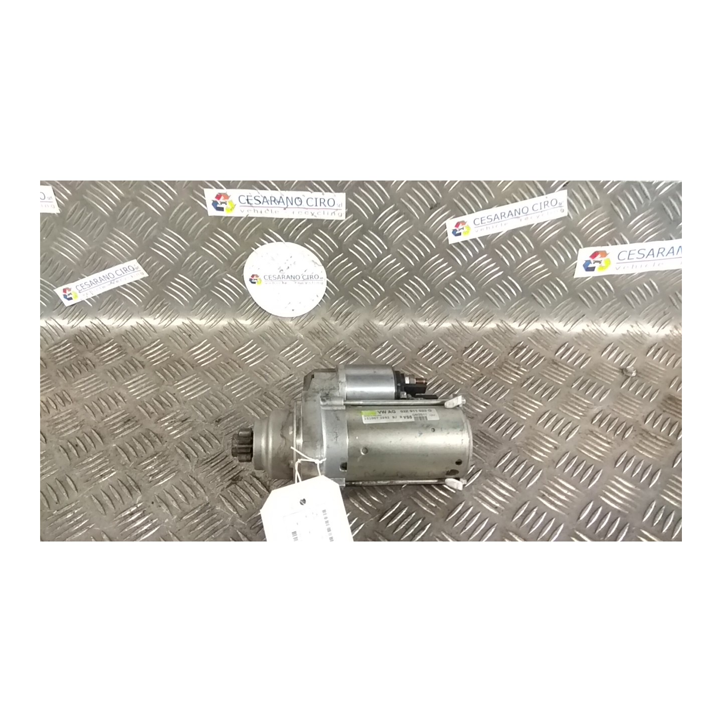MOTORINO AVVIAMENTO 2.0KW BOSCH ATM ROTAZ 087 VOLKSWAGEN GOLF (1K) (10/03-12/09) BMY 02E911023LX
