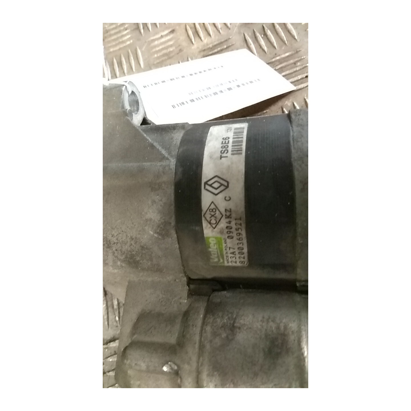 MOTORINO AVVIAMENTO 018 RENAULT CLIO 3A SERIE (07/05-05/09) D4FD7 8200369521
