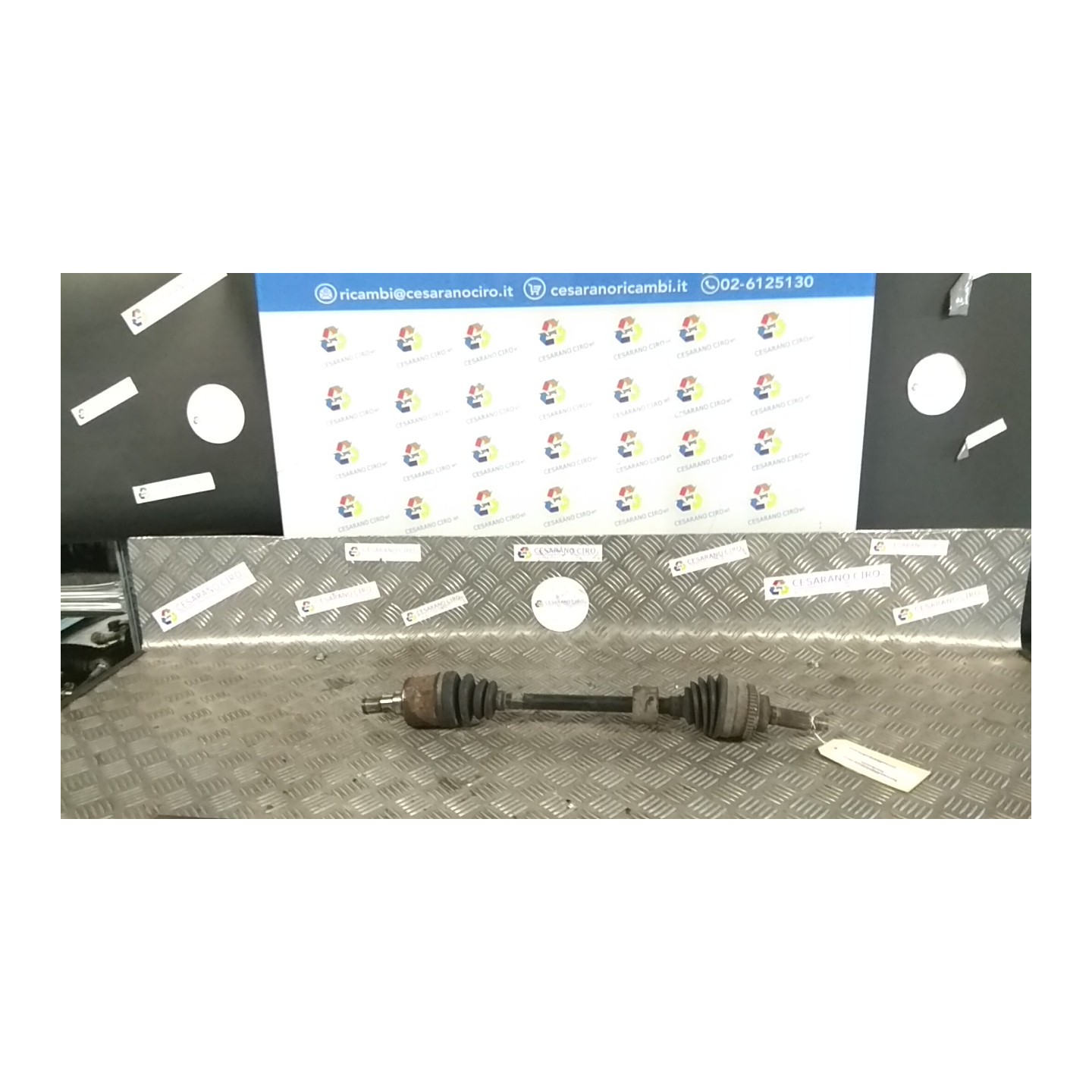 SEMIALBERO ANT. COMPL. SX. 065 OPEL AGILA (H00) (04/00-09/04) Z12XE 9204528