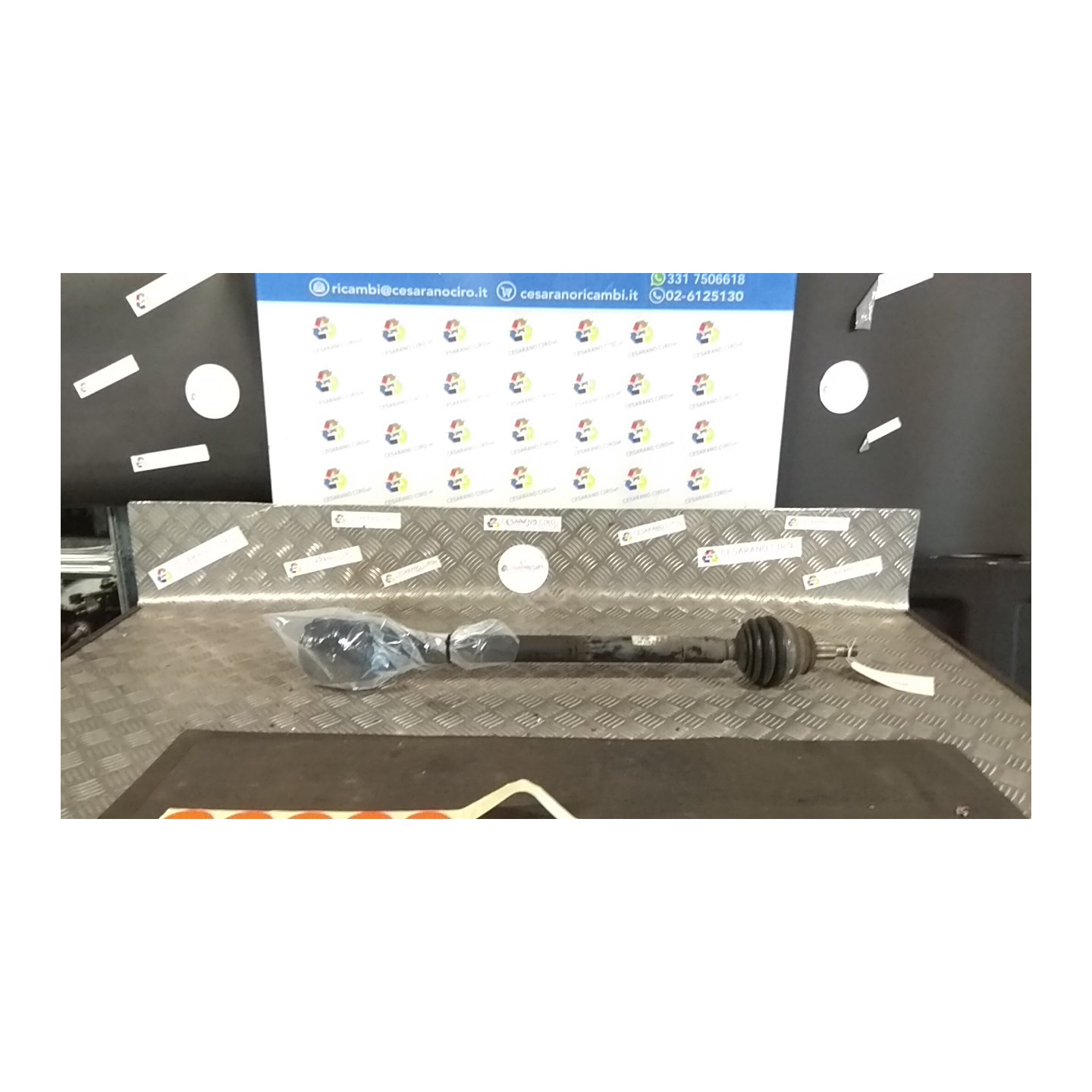 SEMIALBERO POST. COMPL. DX. 045 VOLKSWAGEN GOLF (1J) (09/97-03/06) AGN 1J0501204B